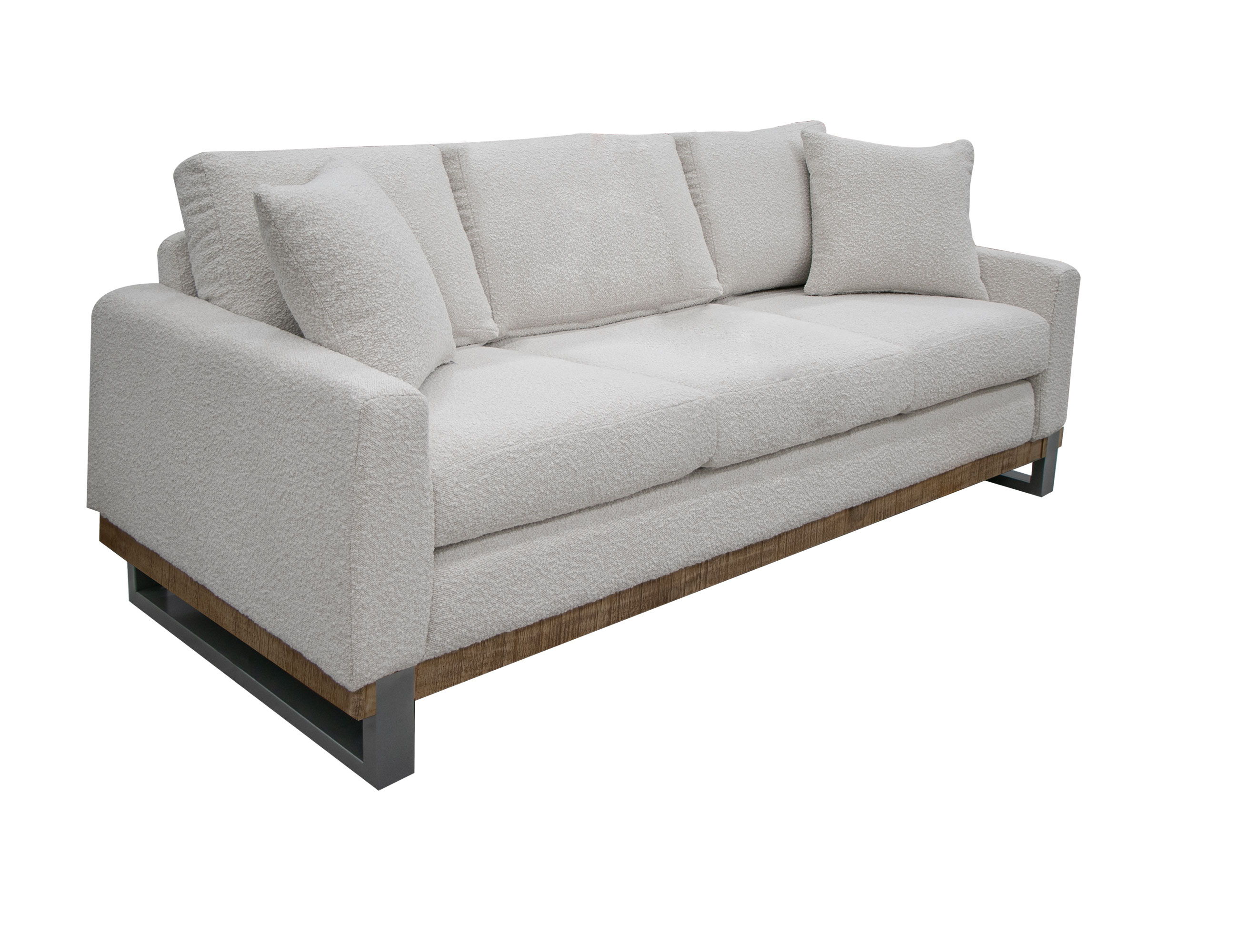 International Furniture Direct Mita - Sofa - Light Cream