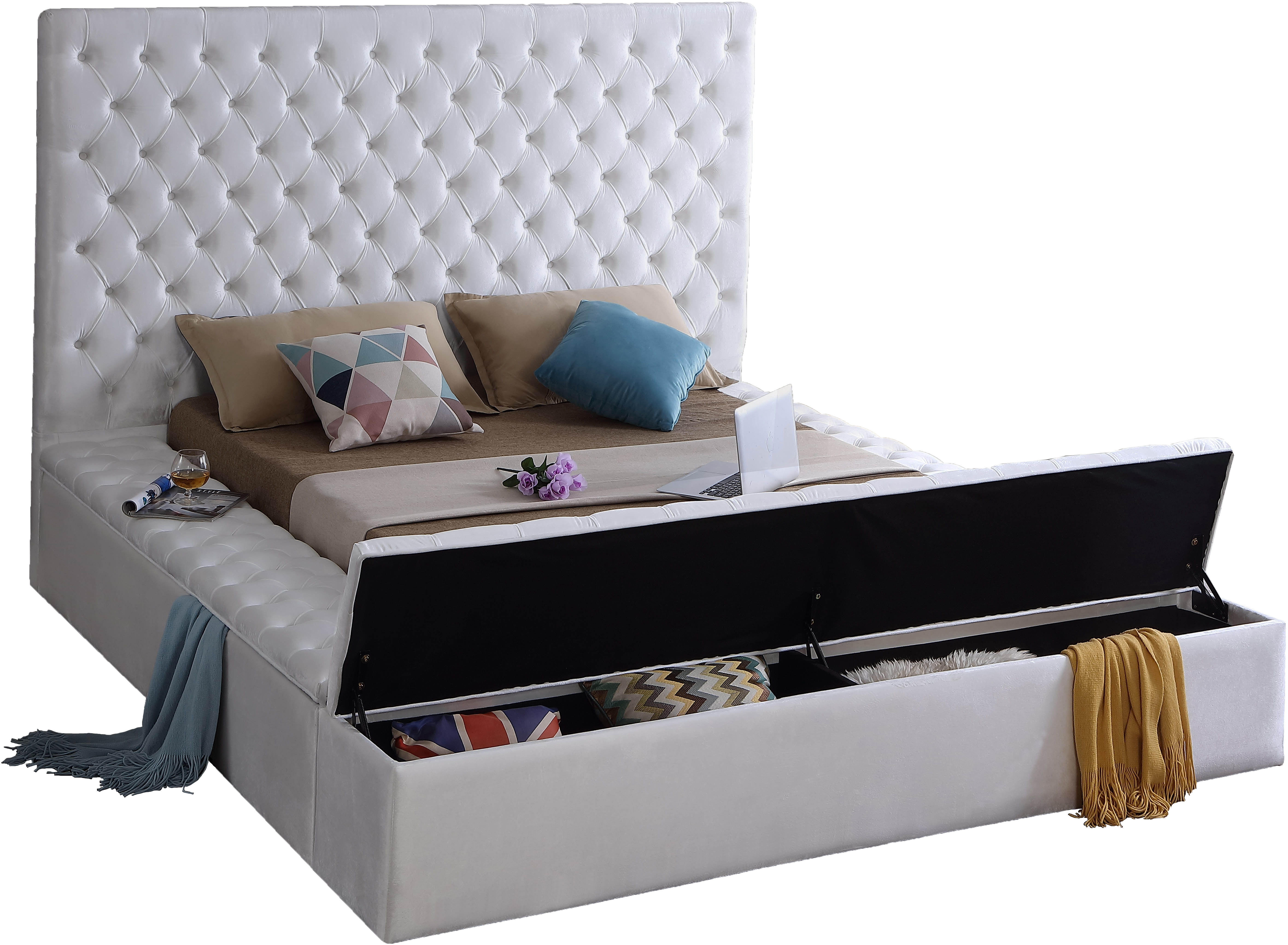 Bliss - King Bed - White