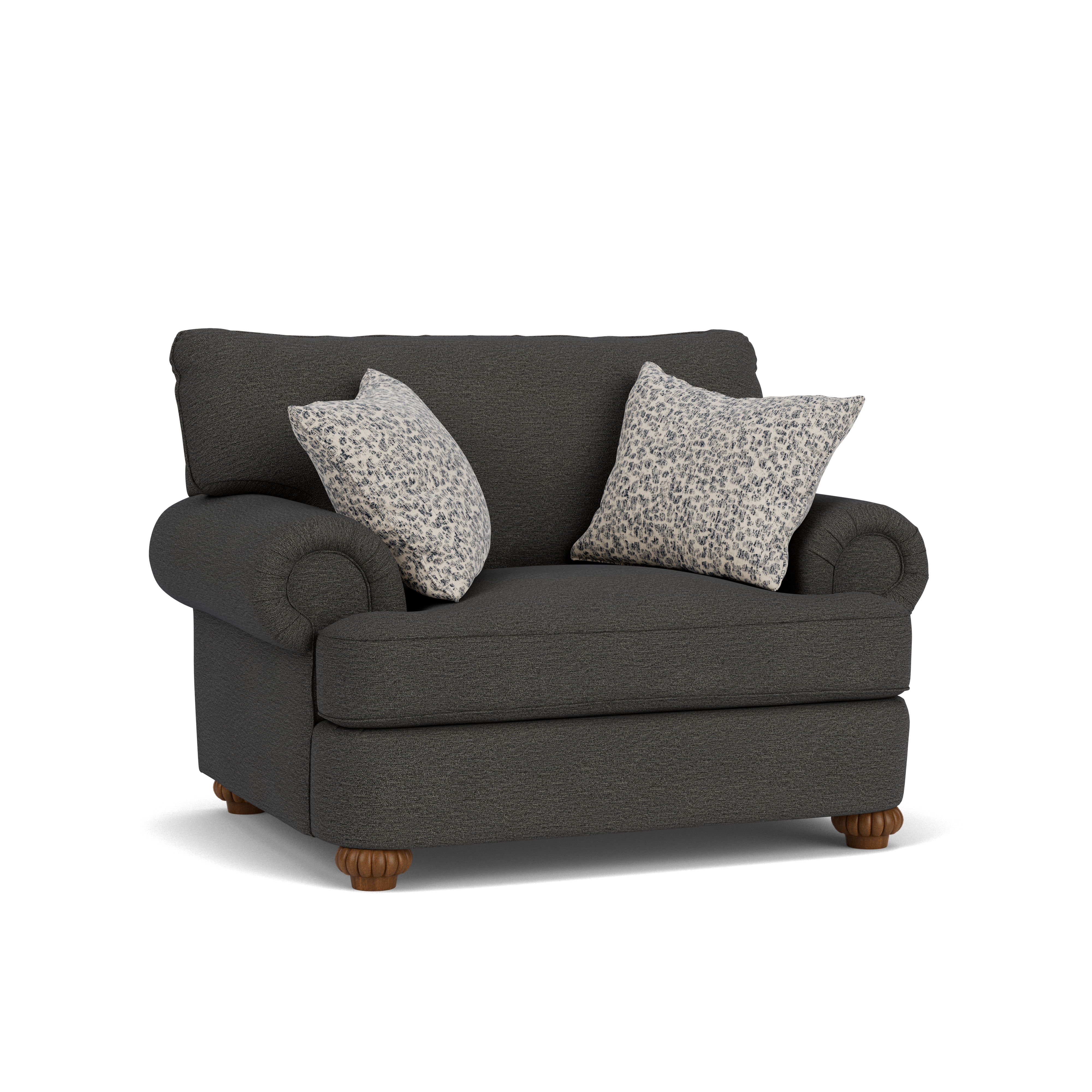 Patterson - Fabric Chair, dark gray