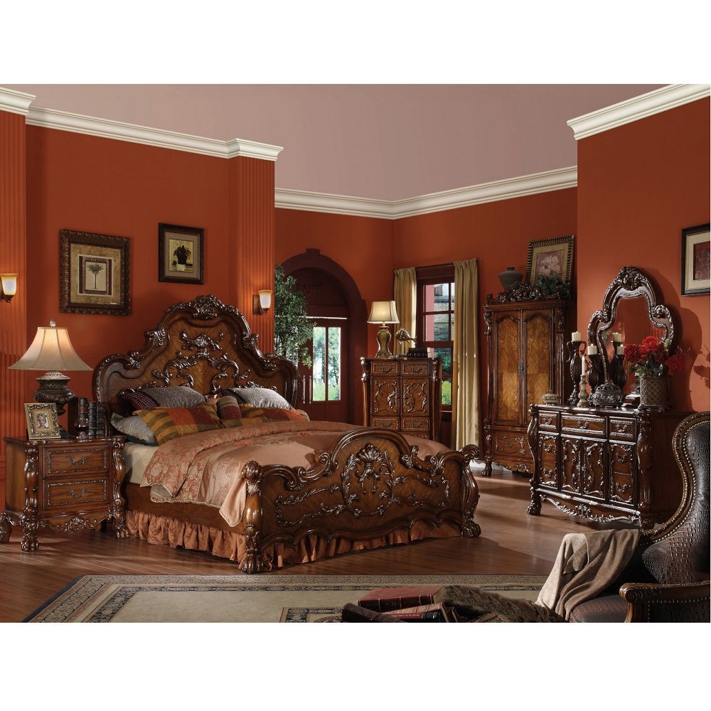 Dresden - Dresser - Cherry Oak, dark brown, view 4