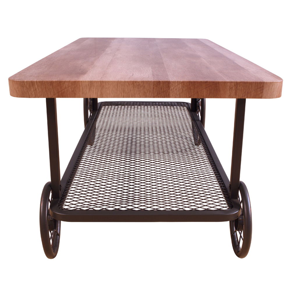Francie - Coffee Table - Oak & Antique Gray, light brown, view 2