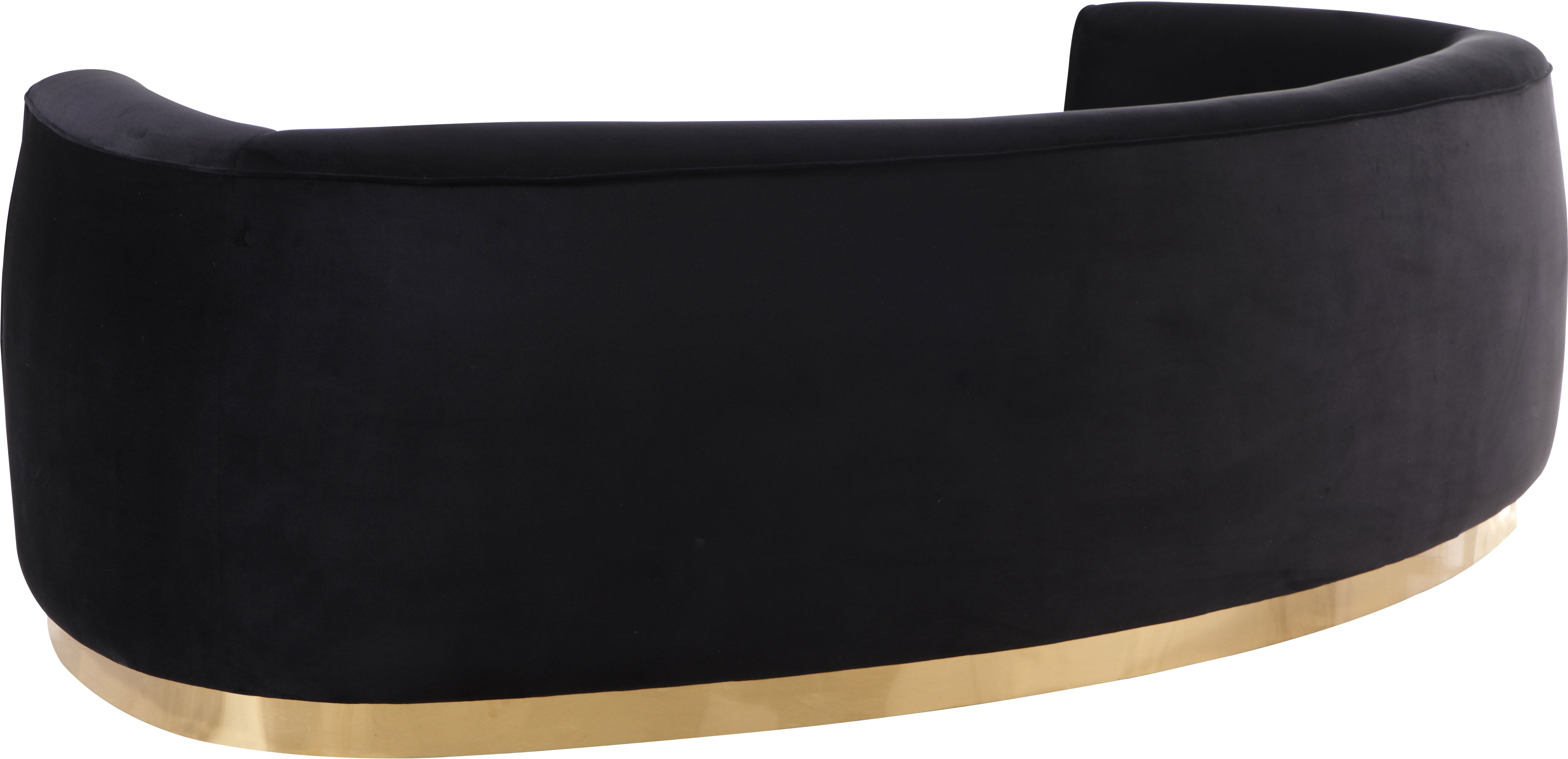 Julian - Fabric Sofa - Black