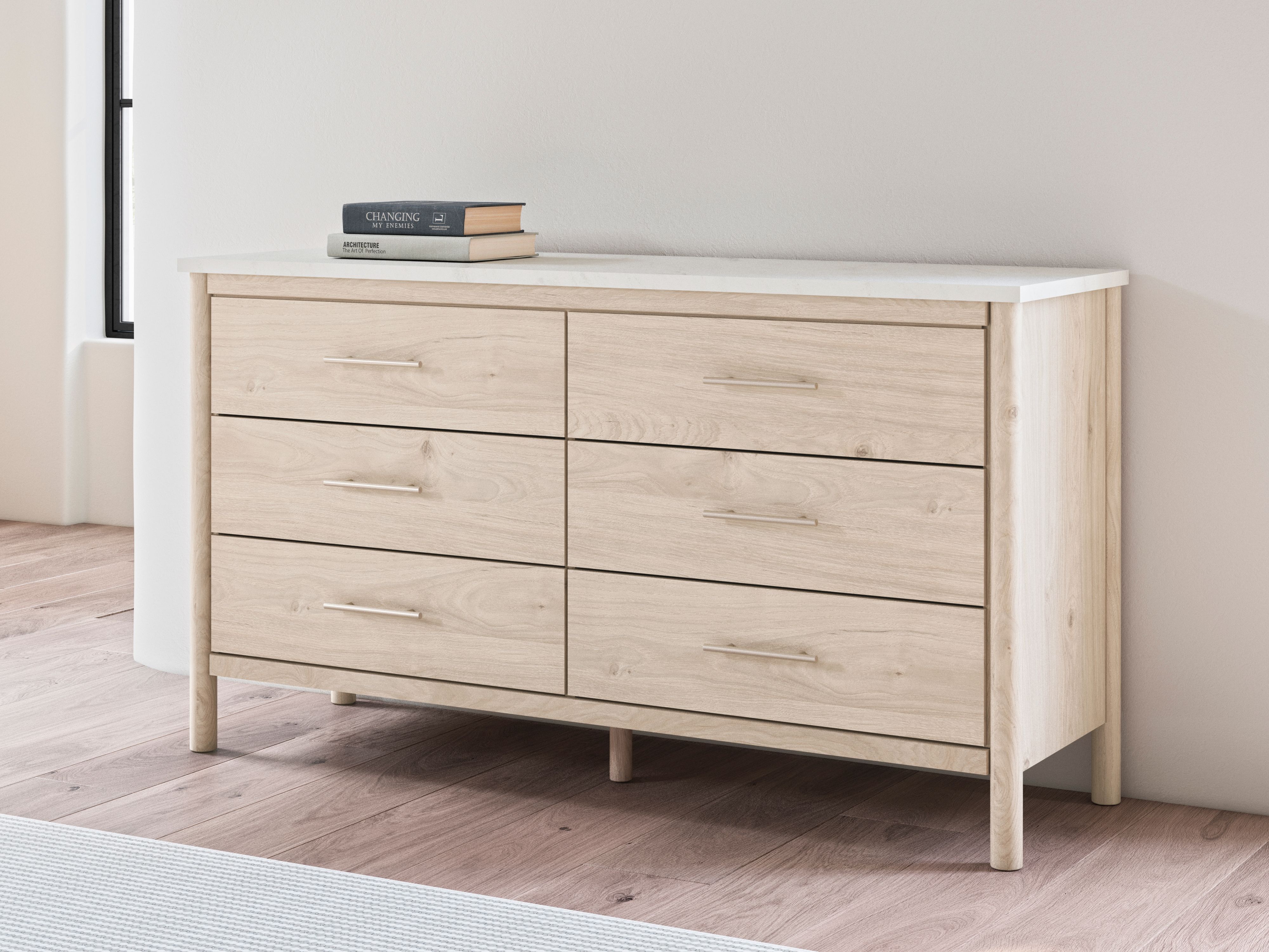 Cadmori - Six Drawer Dresser - Two-Tone