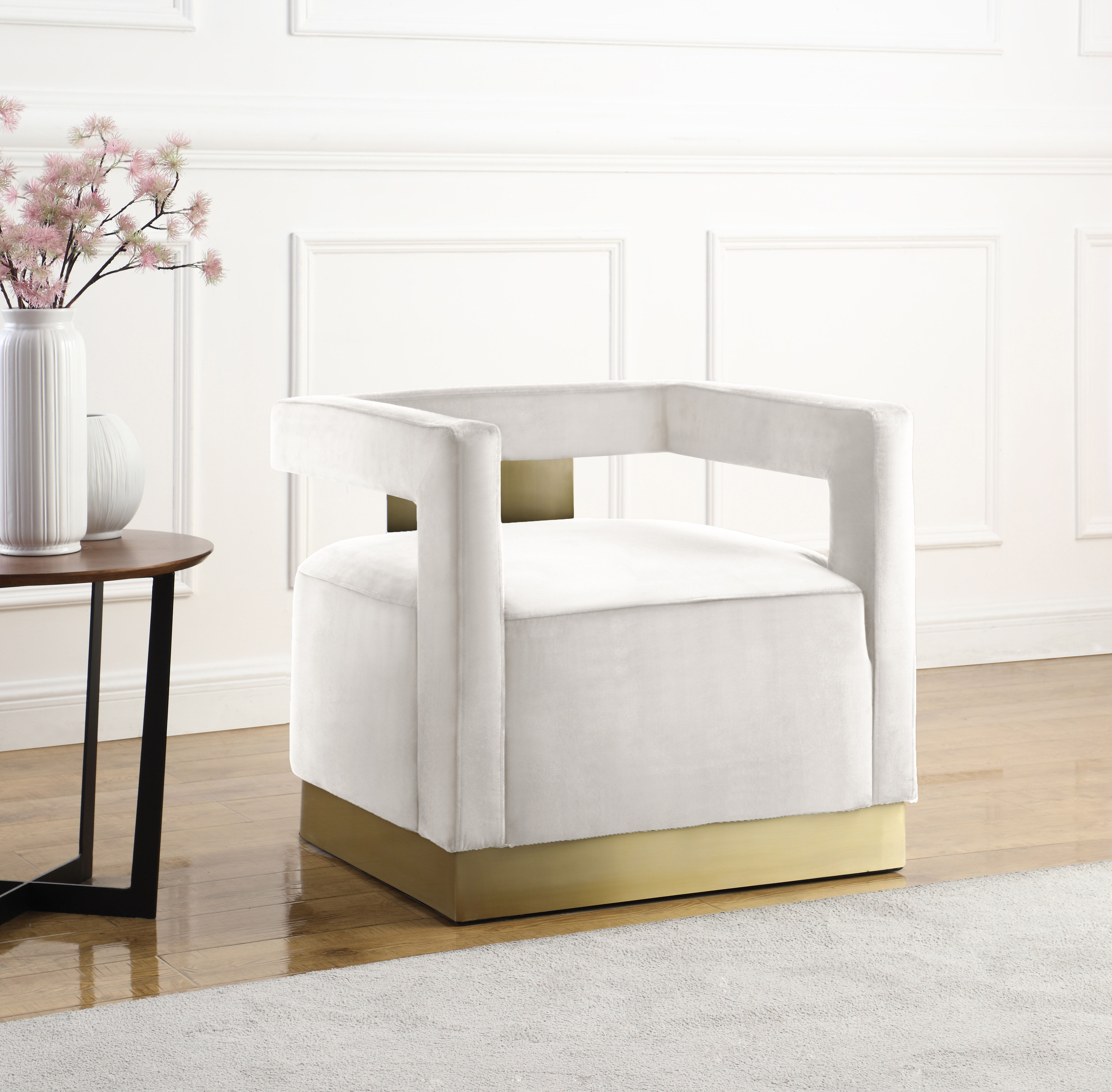 Armani - Accent Chair - Cream