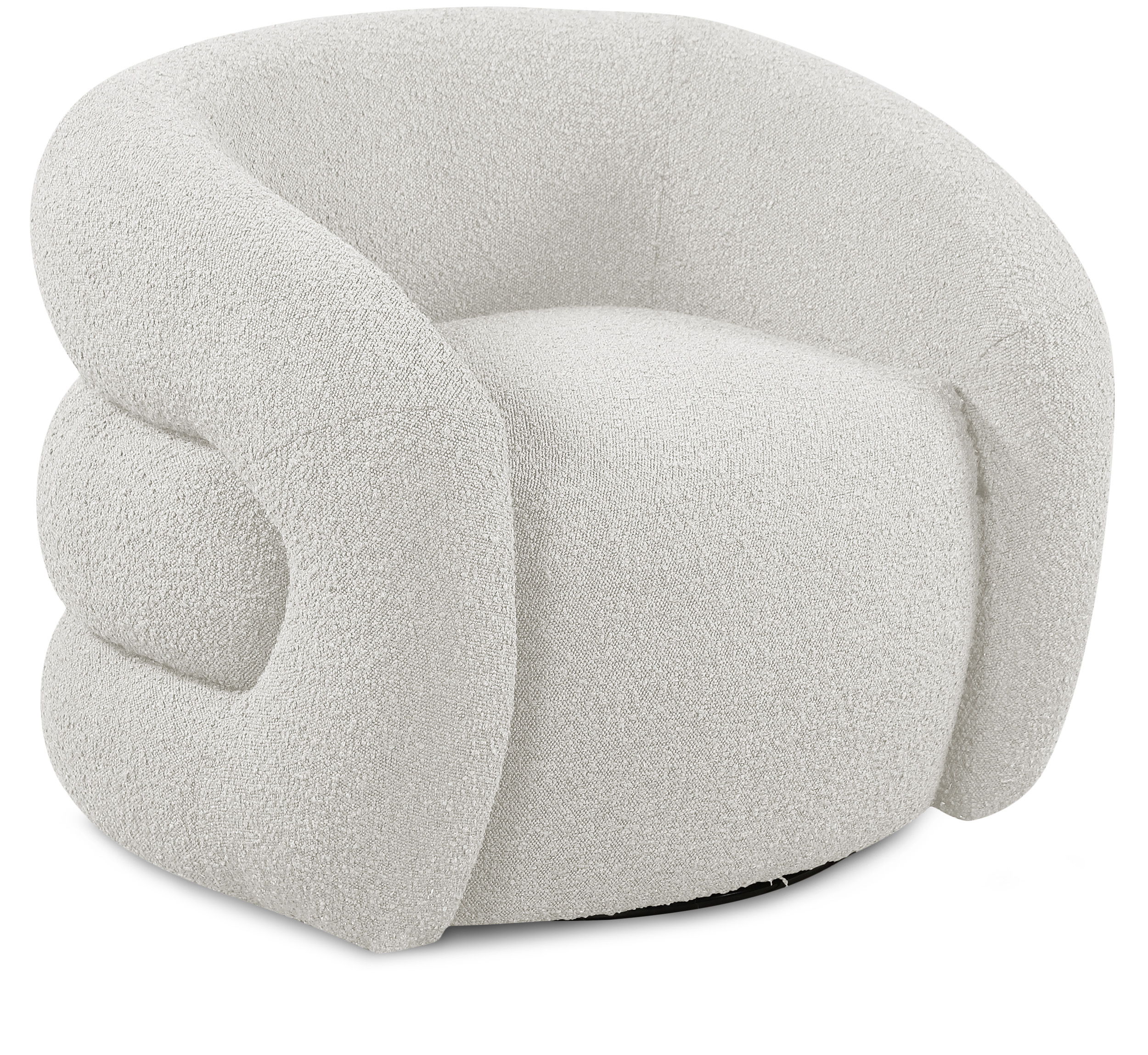 Roxbury - Swivel Accent Chair - Cream
