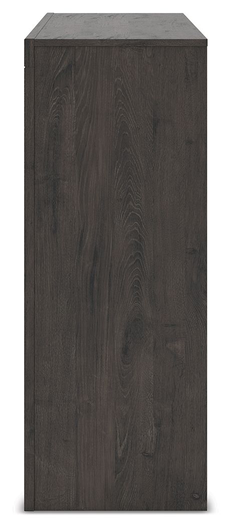 Ashley Furniture Fraluna - Six Drawer Dresser - Charcoal - Image 7