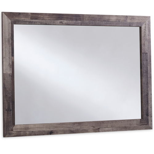 Derekson - Bedroom Mirror - Multi Gray, dark gray