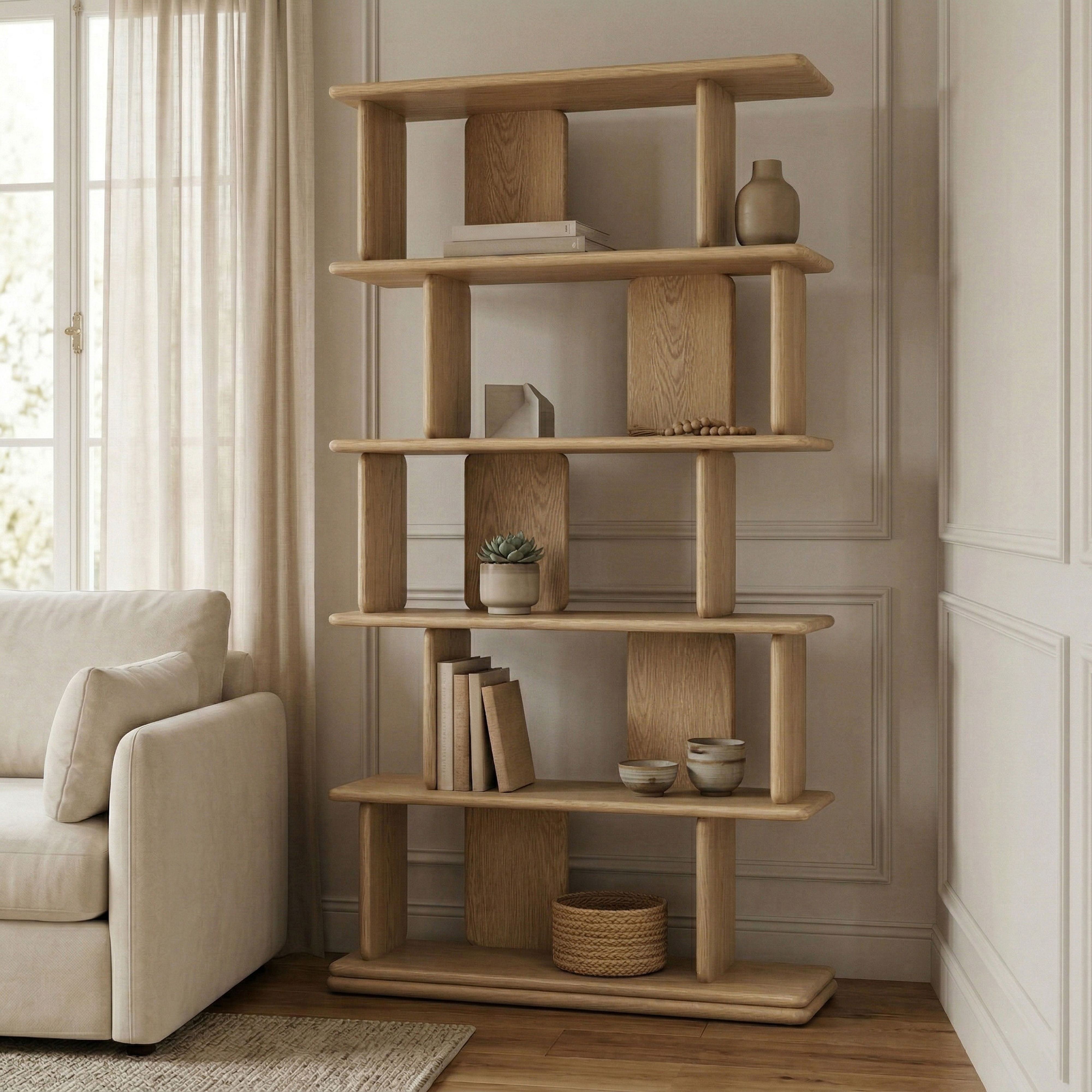 Nexa - Bookcase - Natural