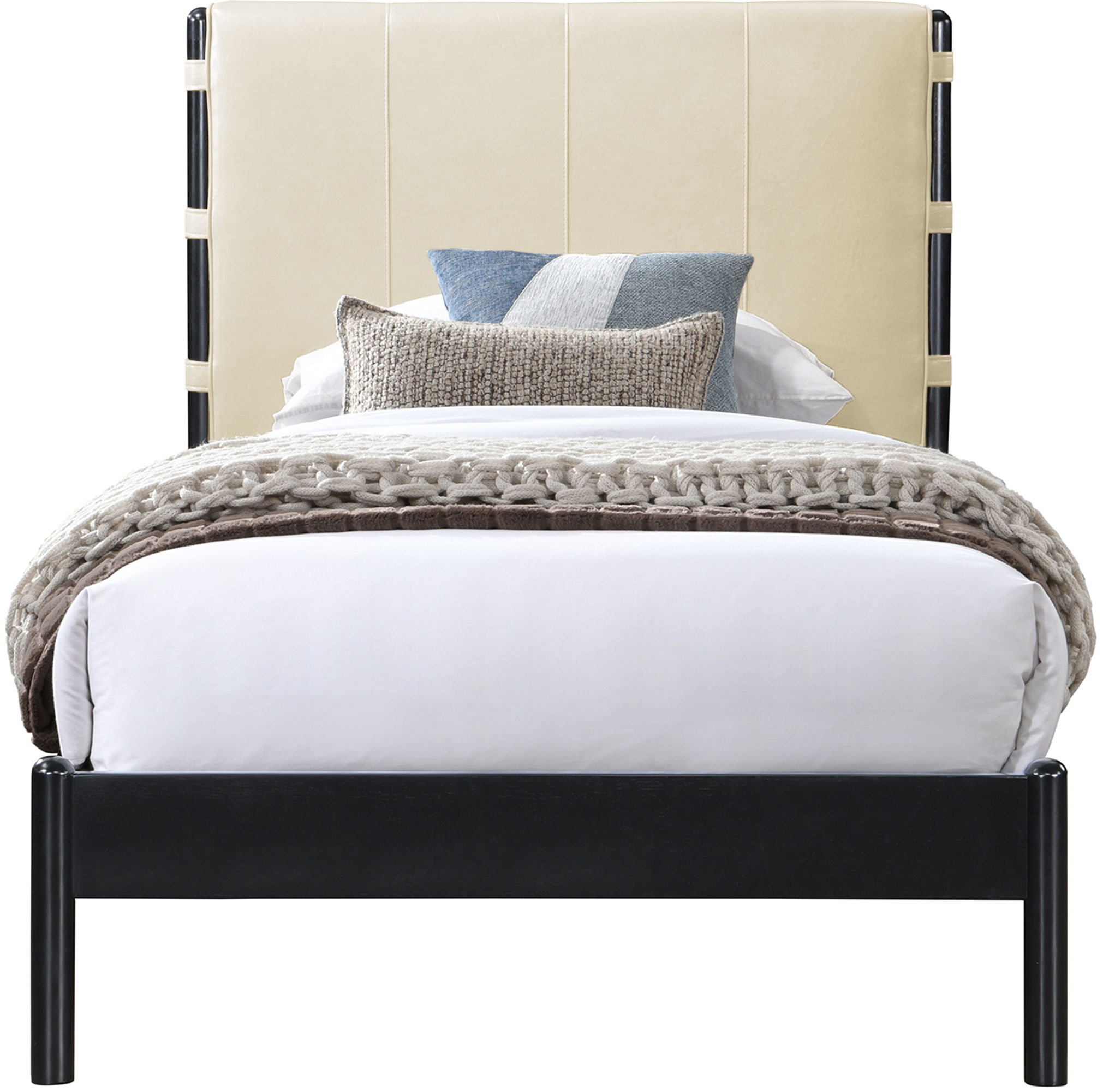 Abigail - Twin Bed - Cream