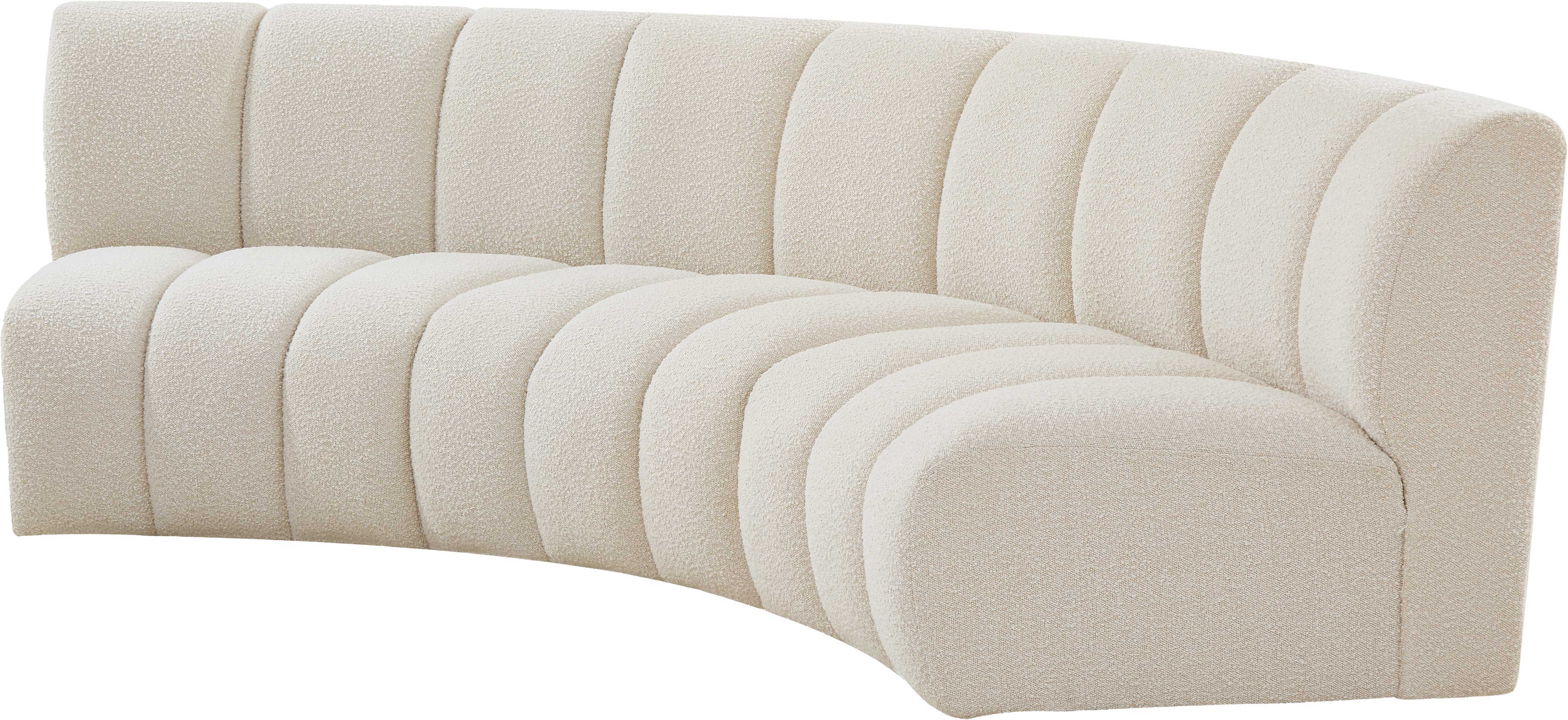 Infinity - 3 Piece Modular Sectional - Cream