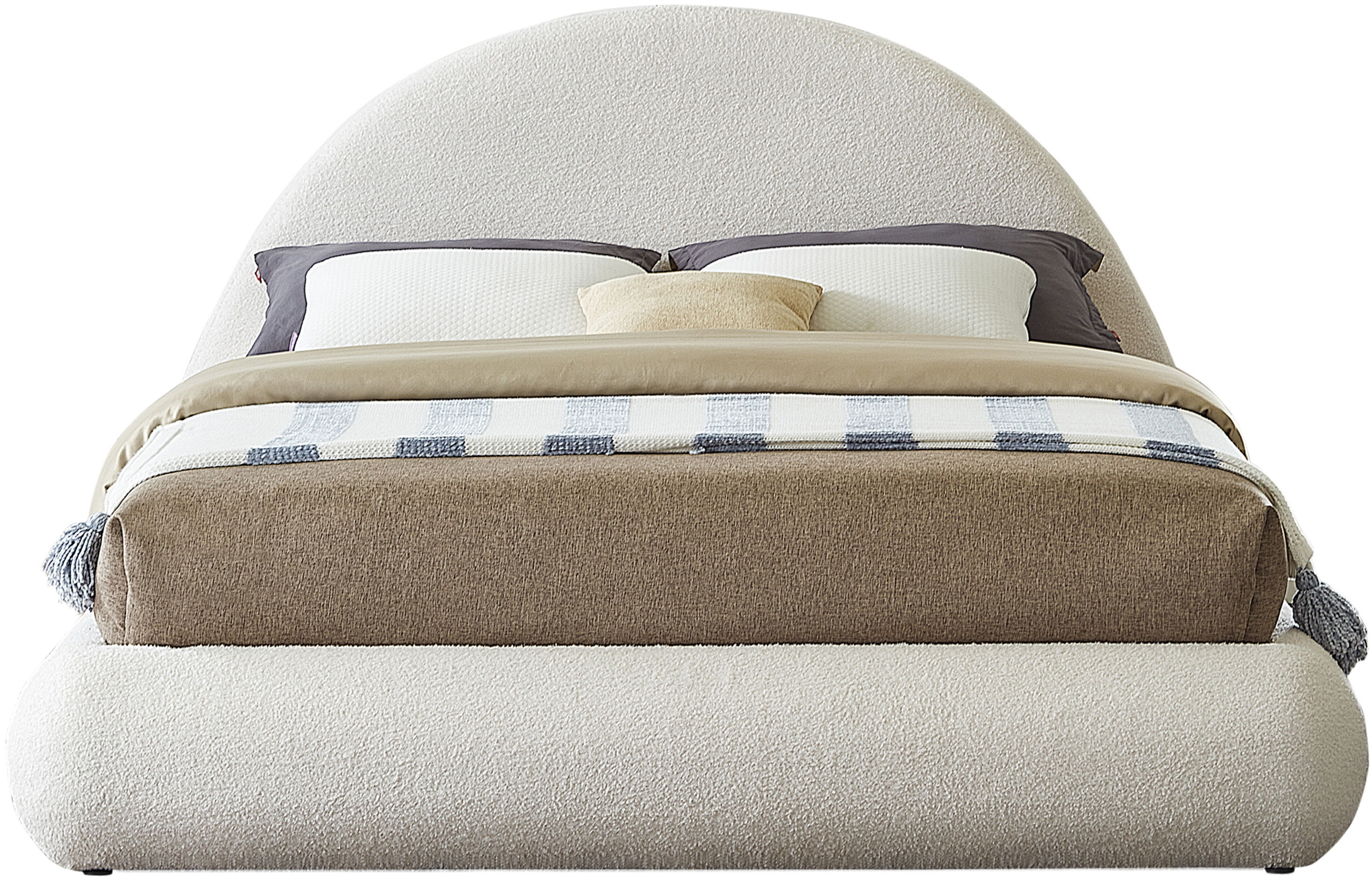 Rudy - Full Bed - Cream