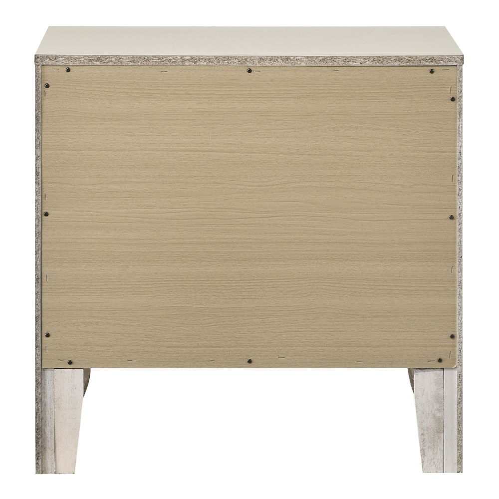 Ramondi - Nightstand - Antique White, white, view 3
