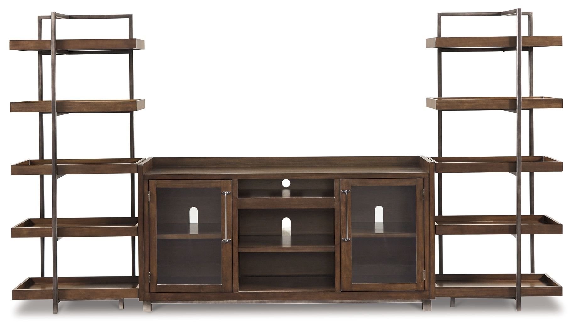 Ashley Furniture Starmore - 3 Pc. - Entertainment Center - 70" TV Stand - Brown - Image 5