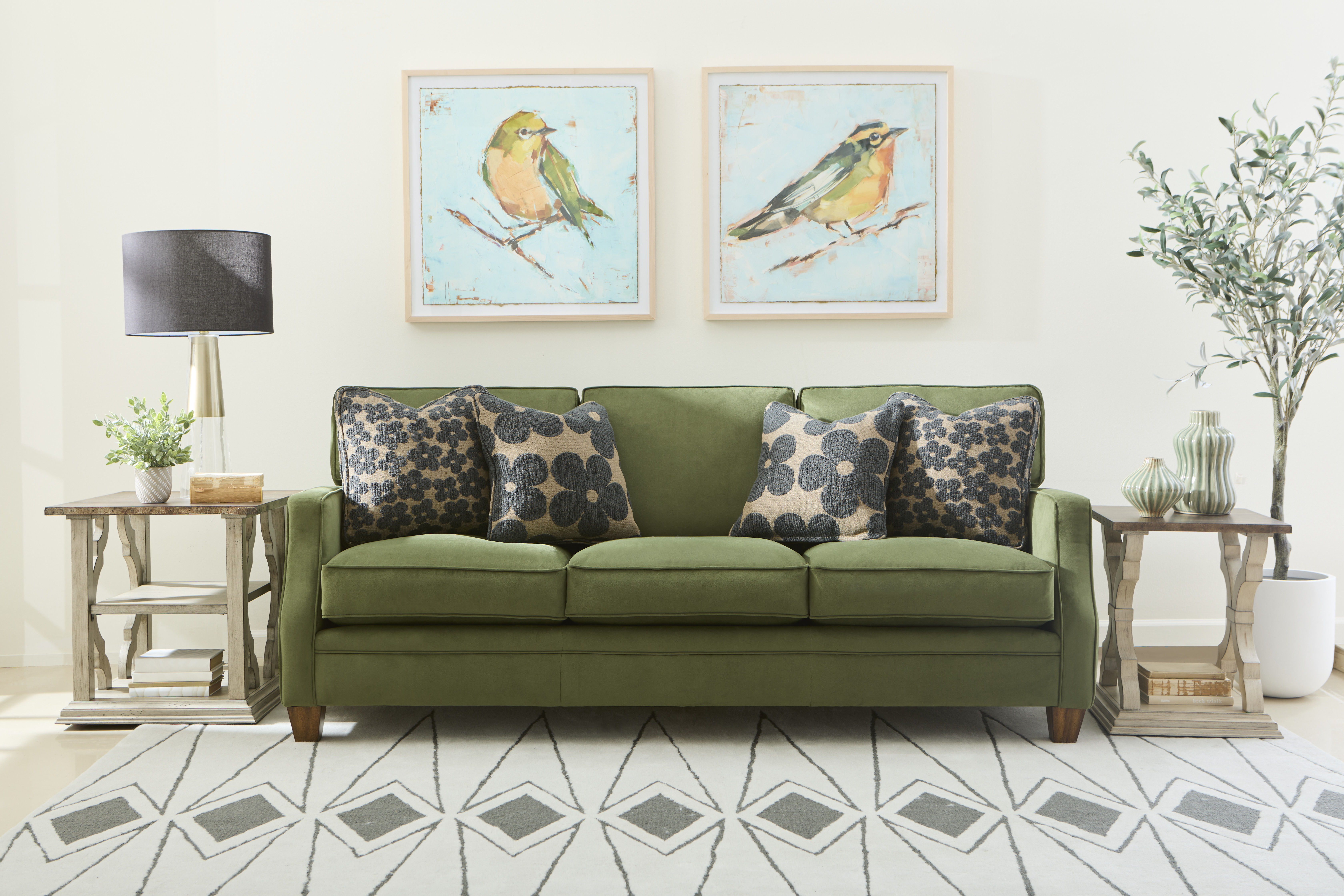 Lennox - Fabric Sofa, light gray, view 7
