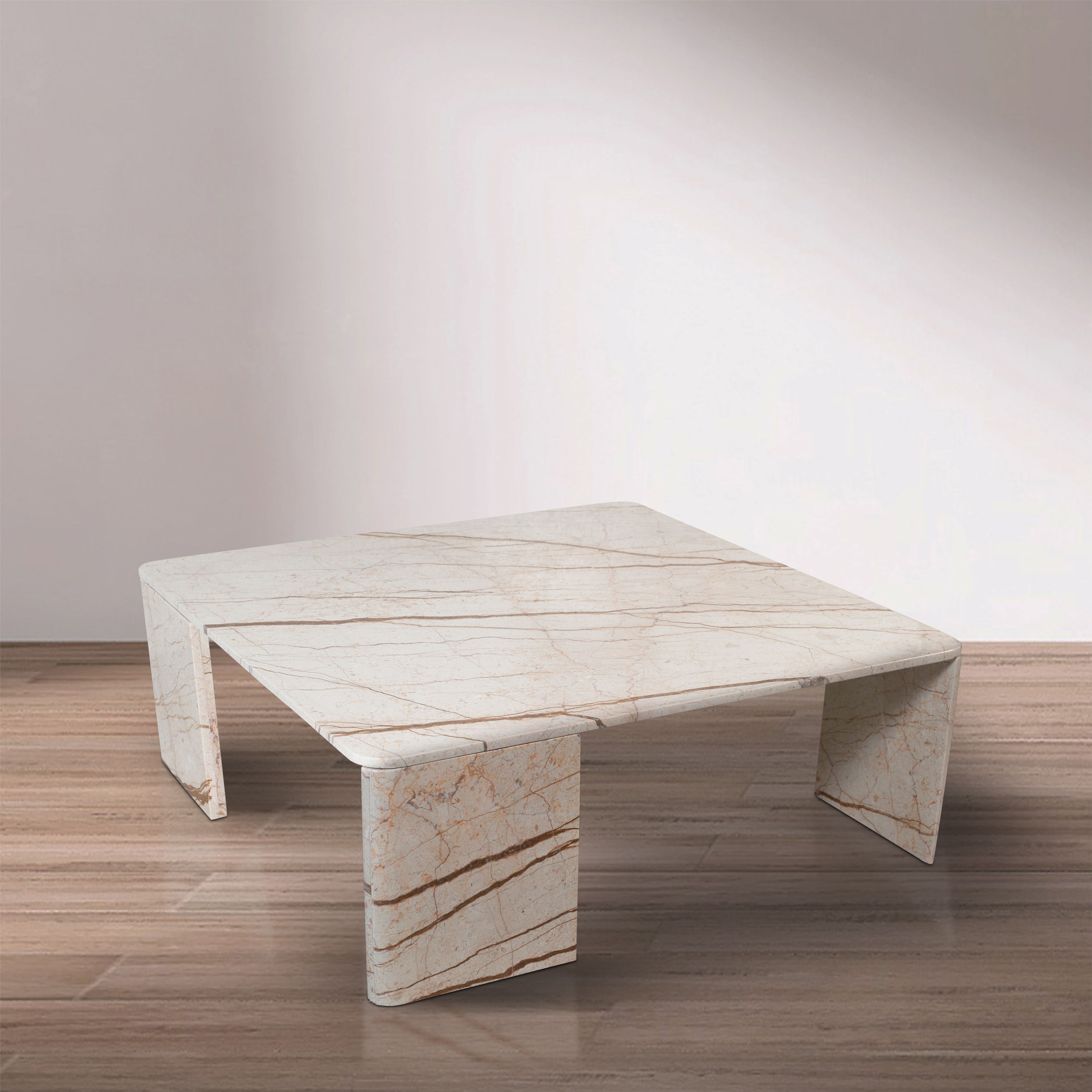 Livorno - Coffee Table - Beige / Light Gray