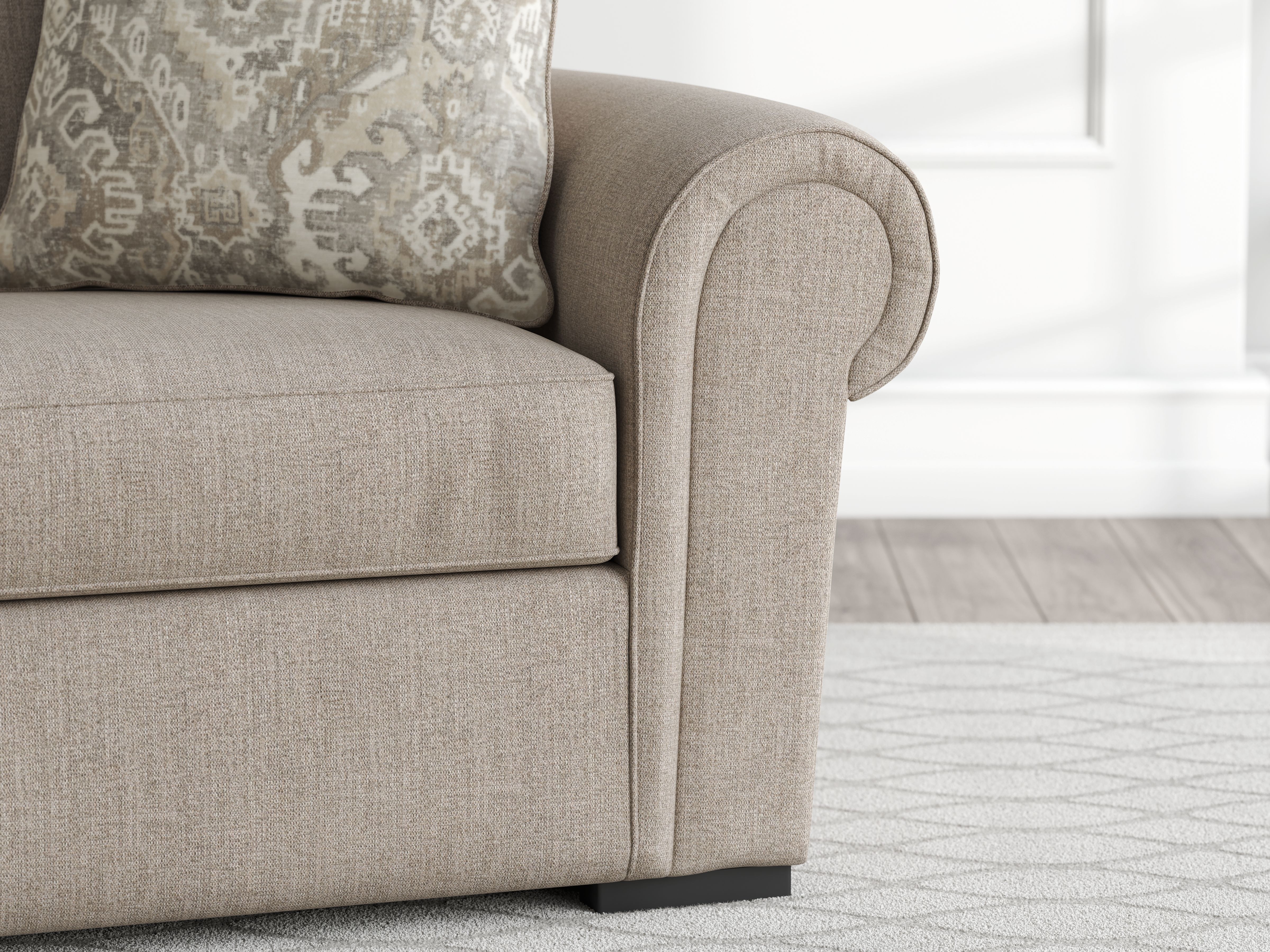 Ashley Furniture Sararose - Chair and a Half - Heather - Image 8