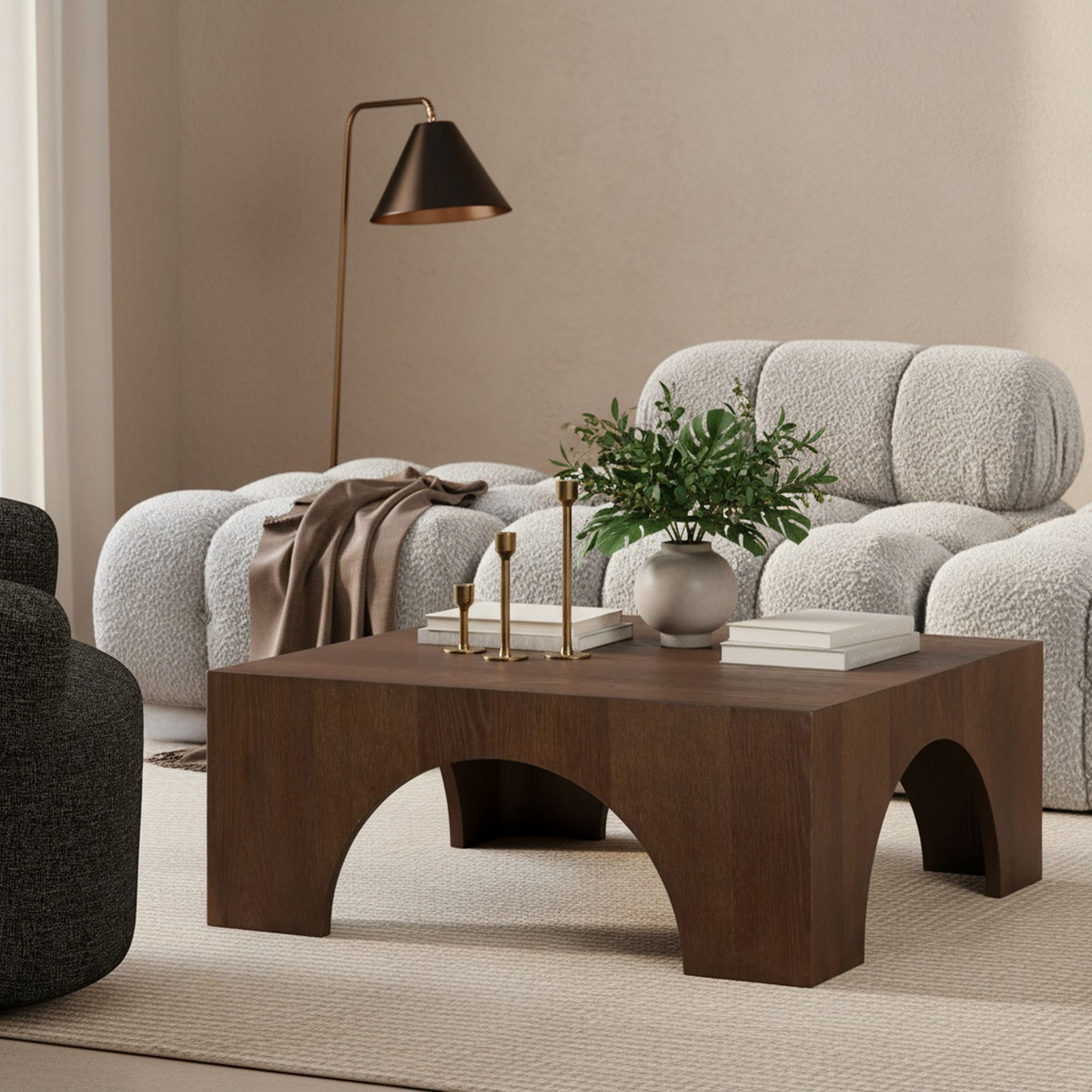 Arch - Coffee Table - Brown