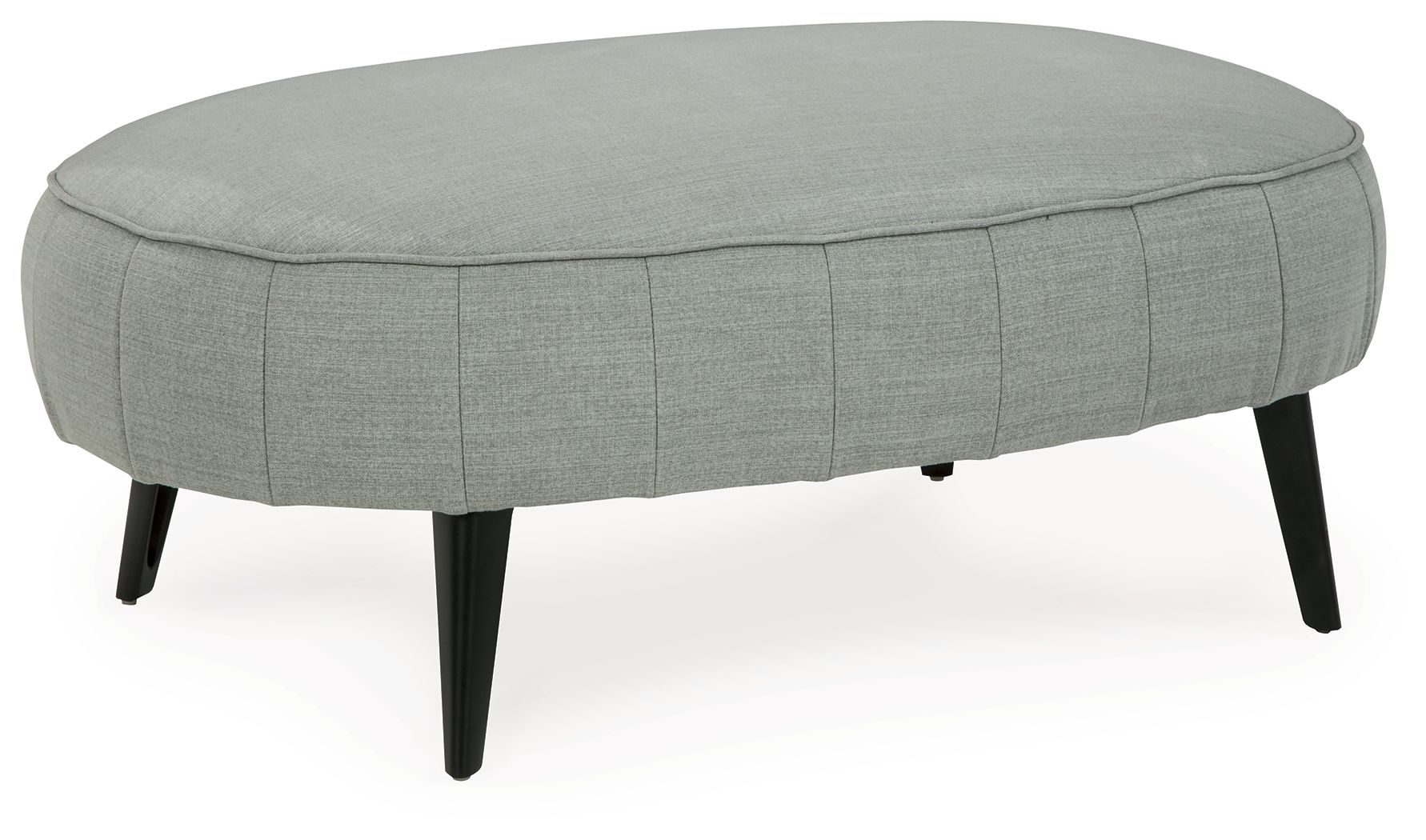 Hollyann - Oversized Accent Ottoman - Gray