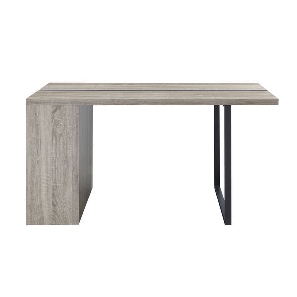Patwin - Dining Table - Gray Oak & Black, black, view 6