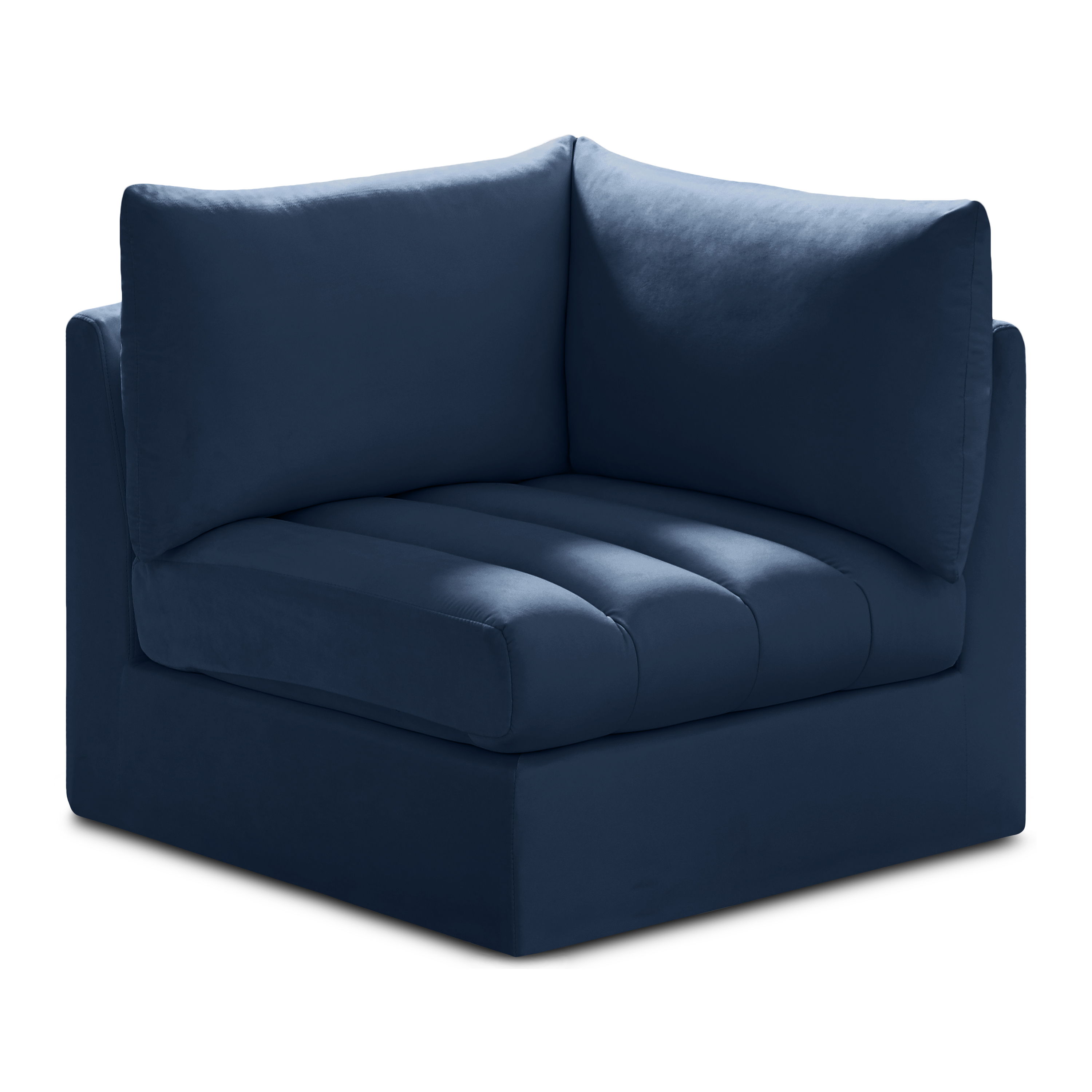 Jacob - Corner Chair - Navy