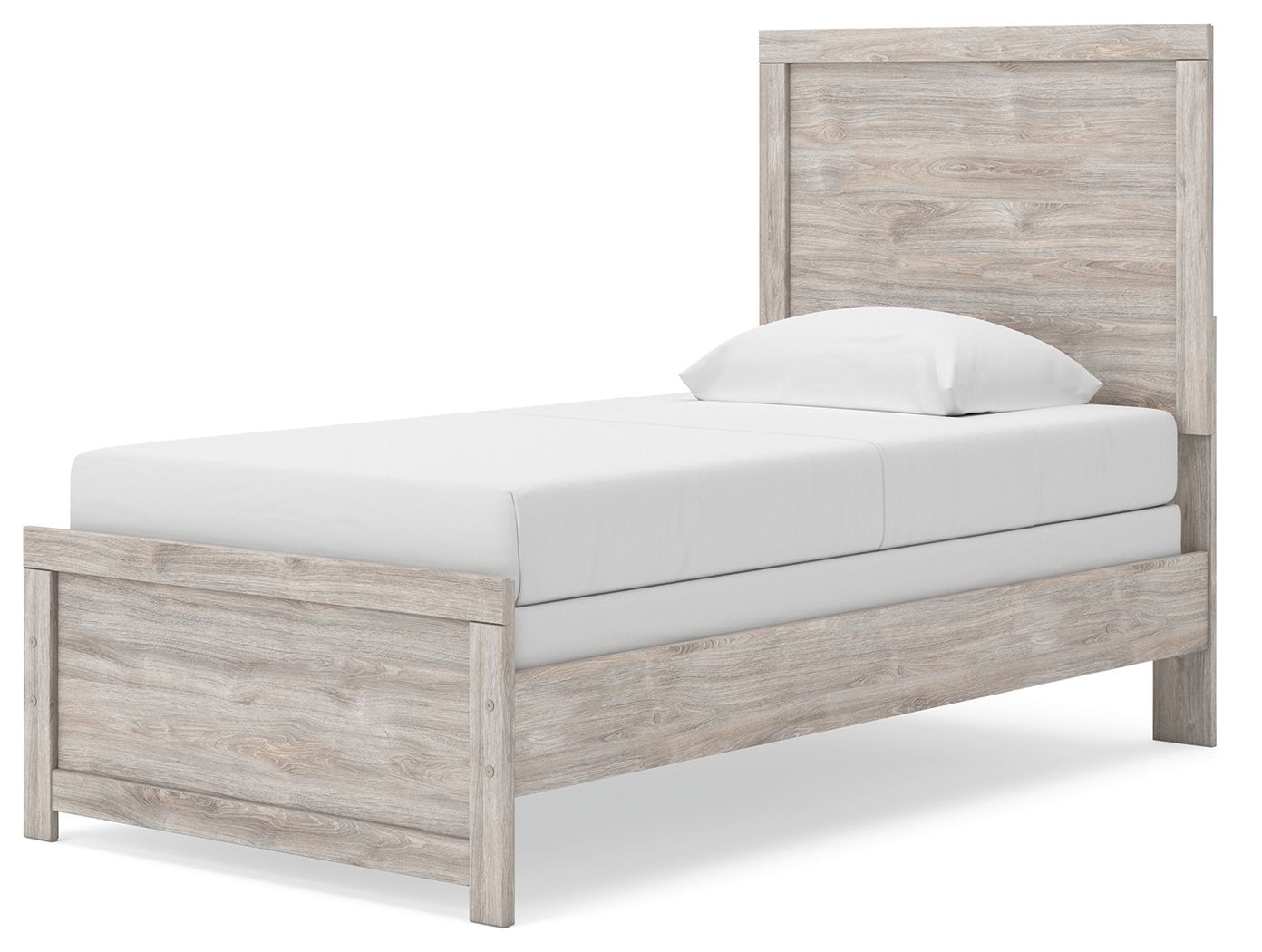 Ashley Furniture Broachmyn - Twin Panel Bed - Gray - Image 5