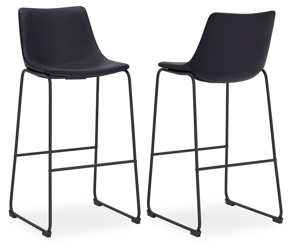 Centiar – Tall UPH Barstool (Set of 2) – Black