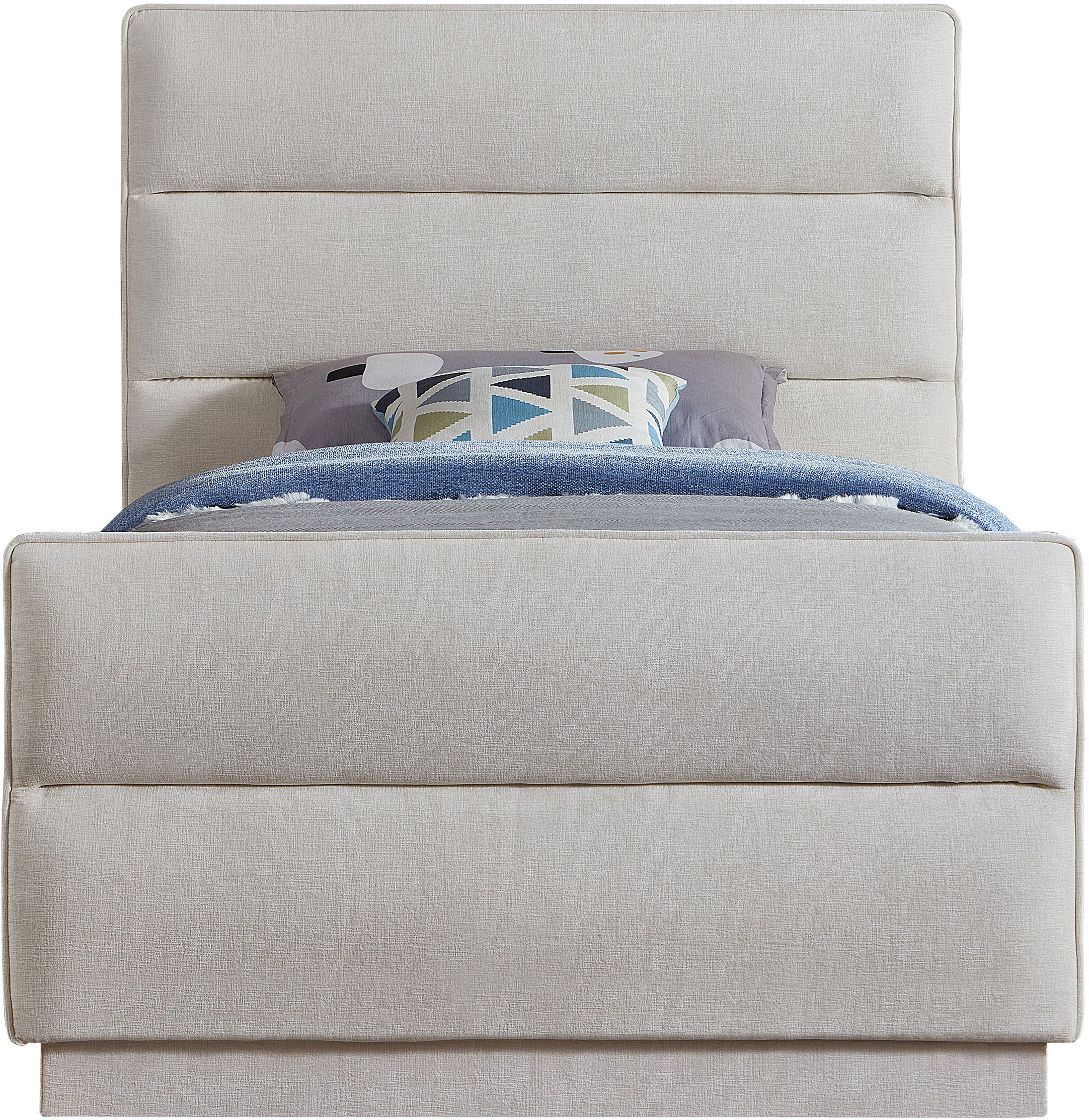 Paxton - Twin Bed - Cream