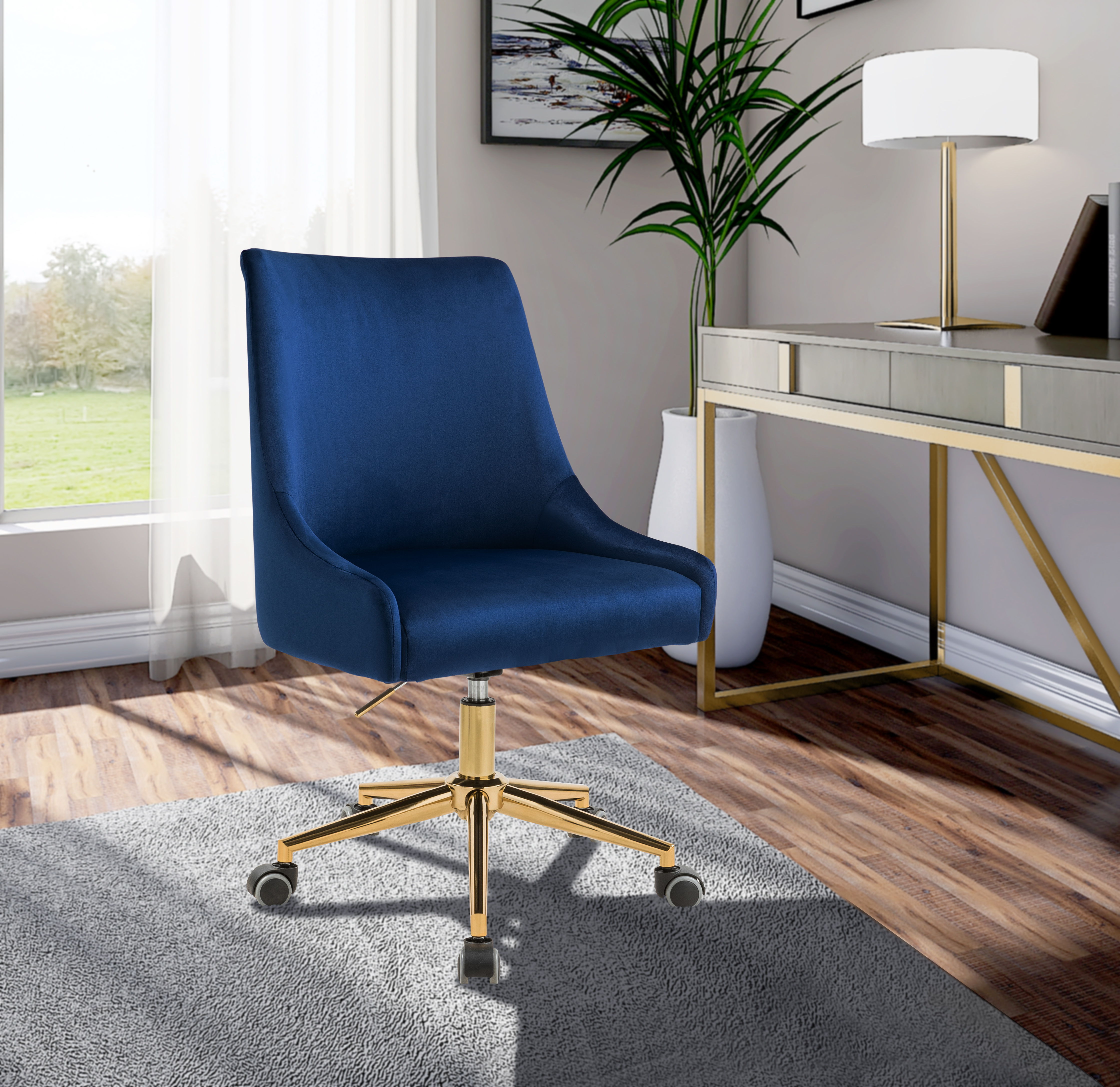 Karina - Office Chair - Blue