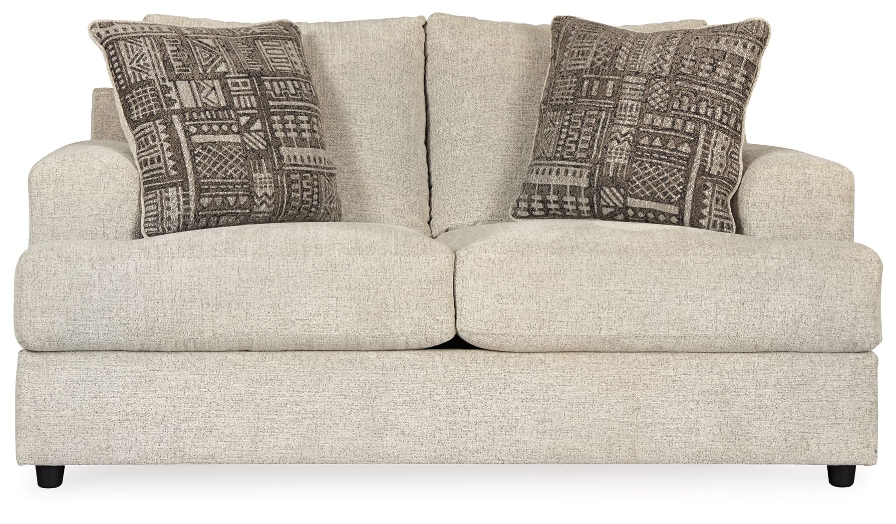 Ashley Furniture Soletren - Loveseat - Stone - Image 3