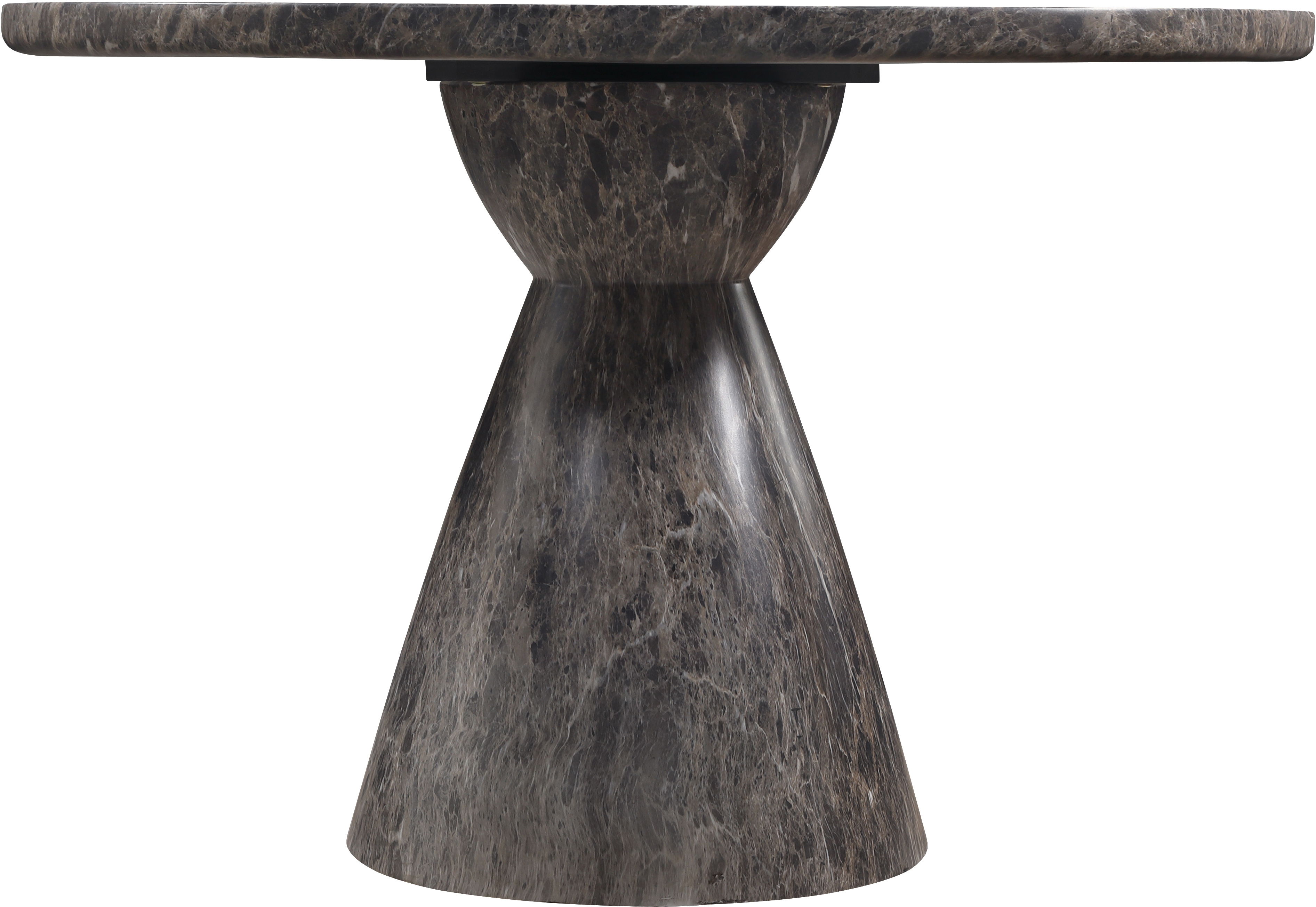 Aquino - Concrete Indoor / Outdoor Dining Table - Brown