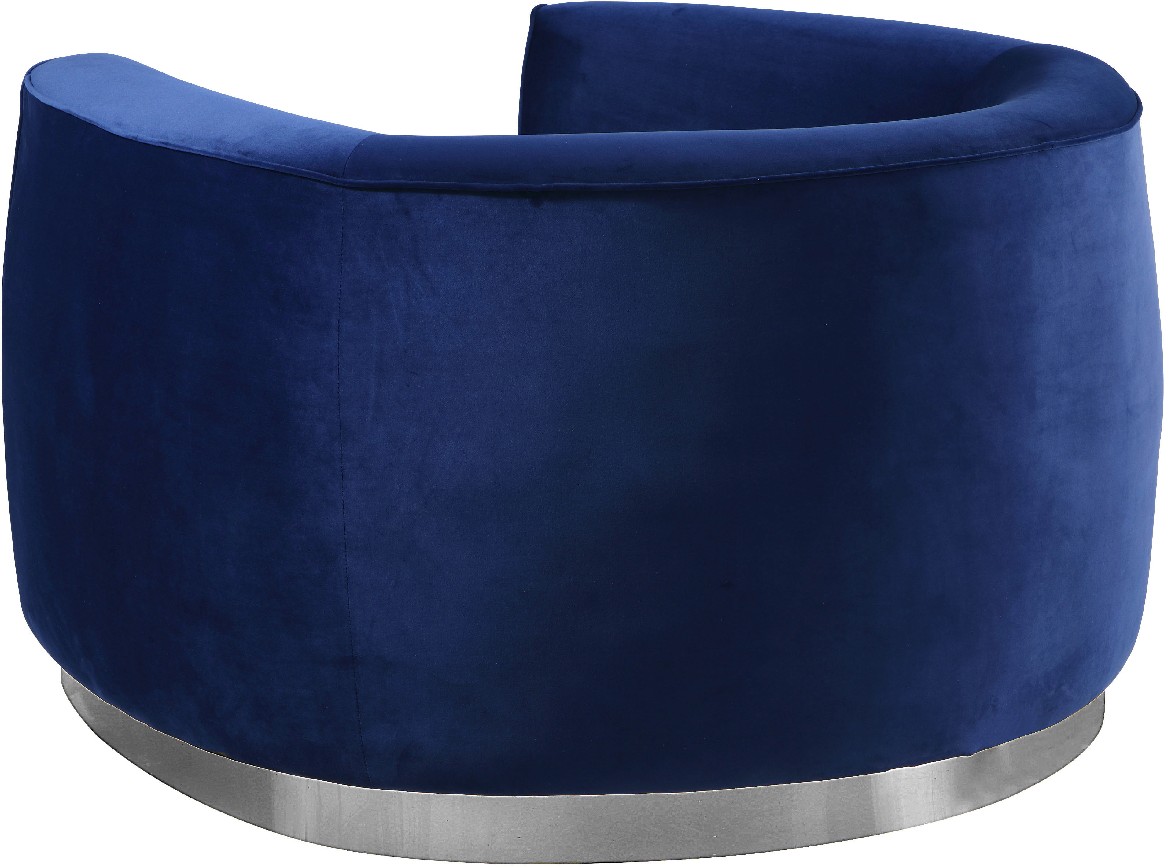 Julian - Fabric Chair - Navy