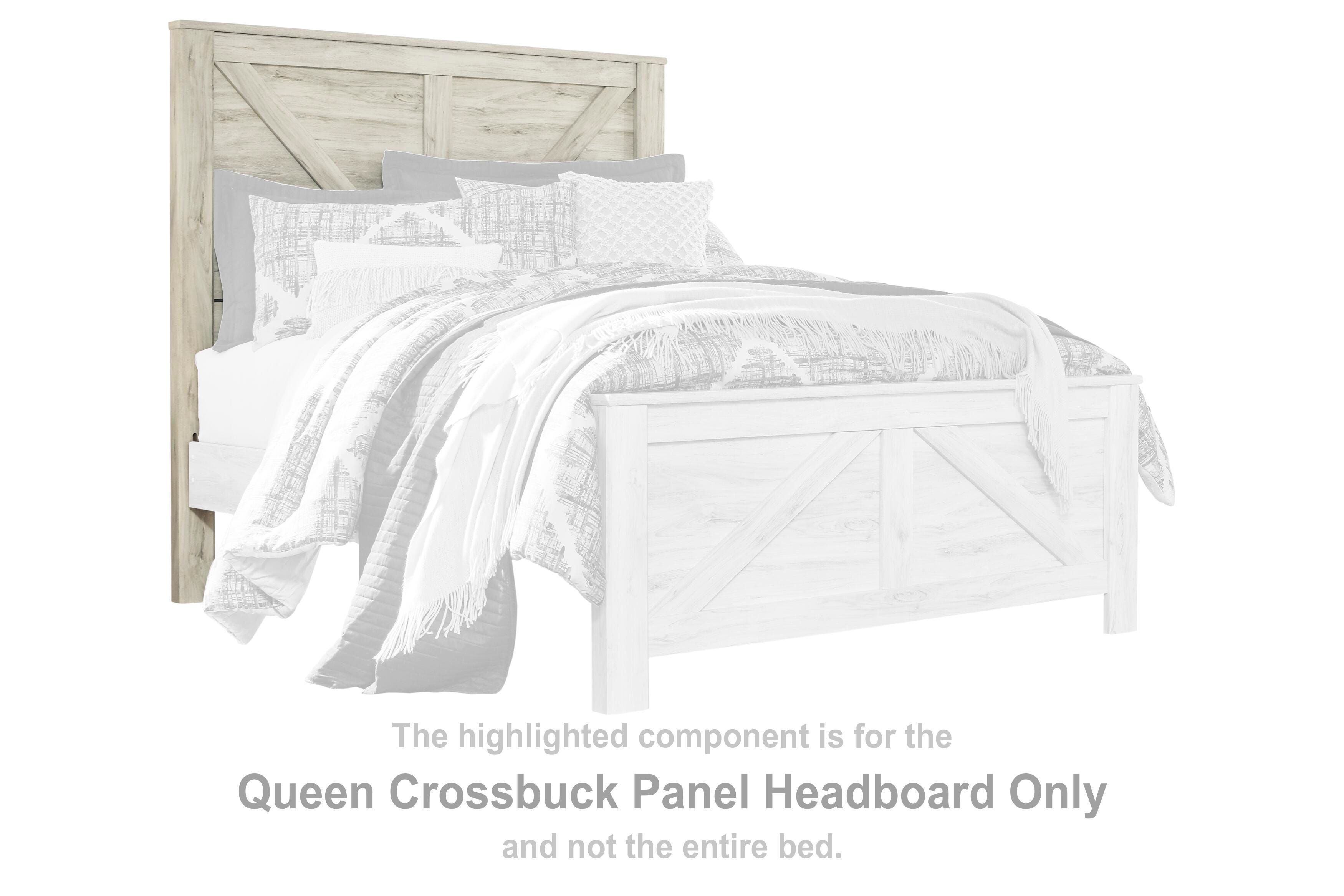 Bellaby – Queen Crossbuck Panel HDBD – Whitewash
