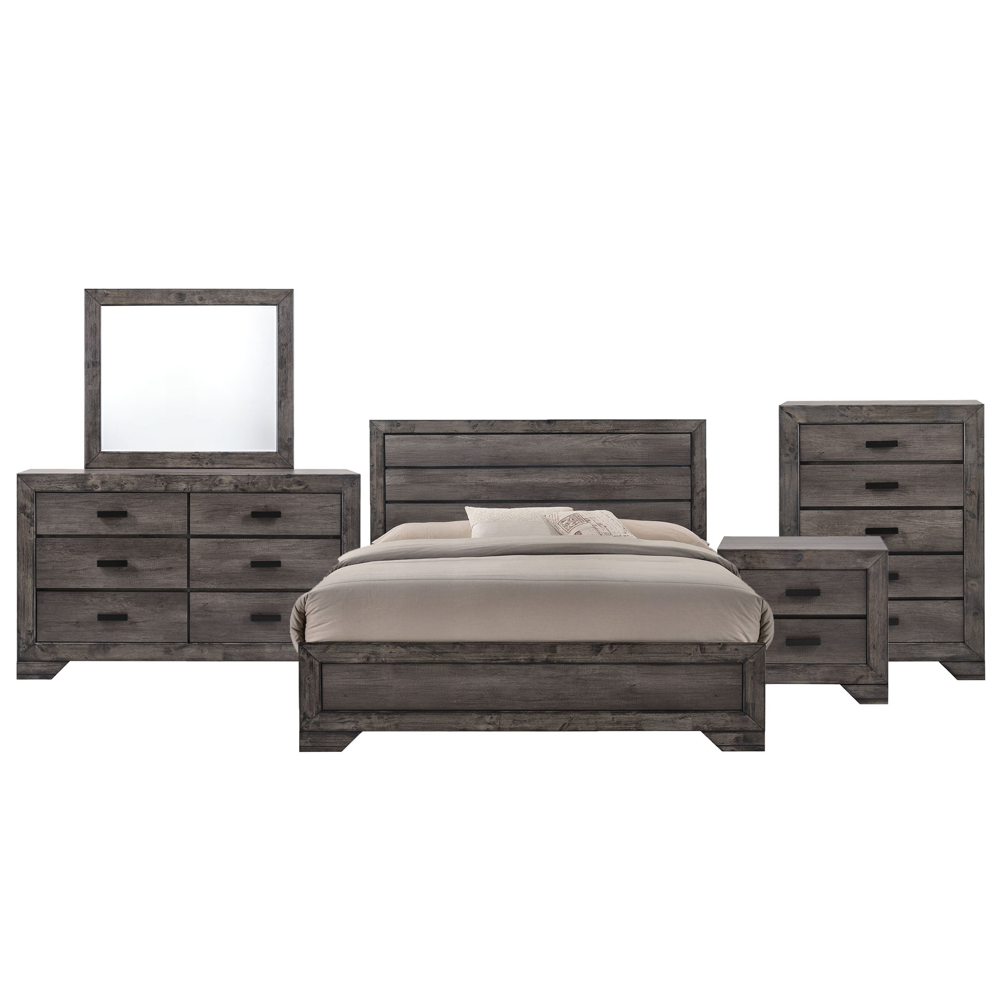 King · 5 Pc · Bedroom Set