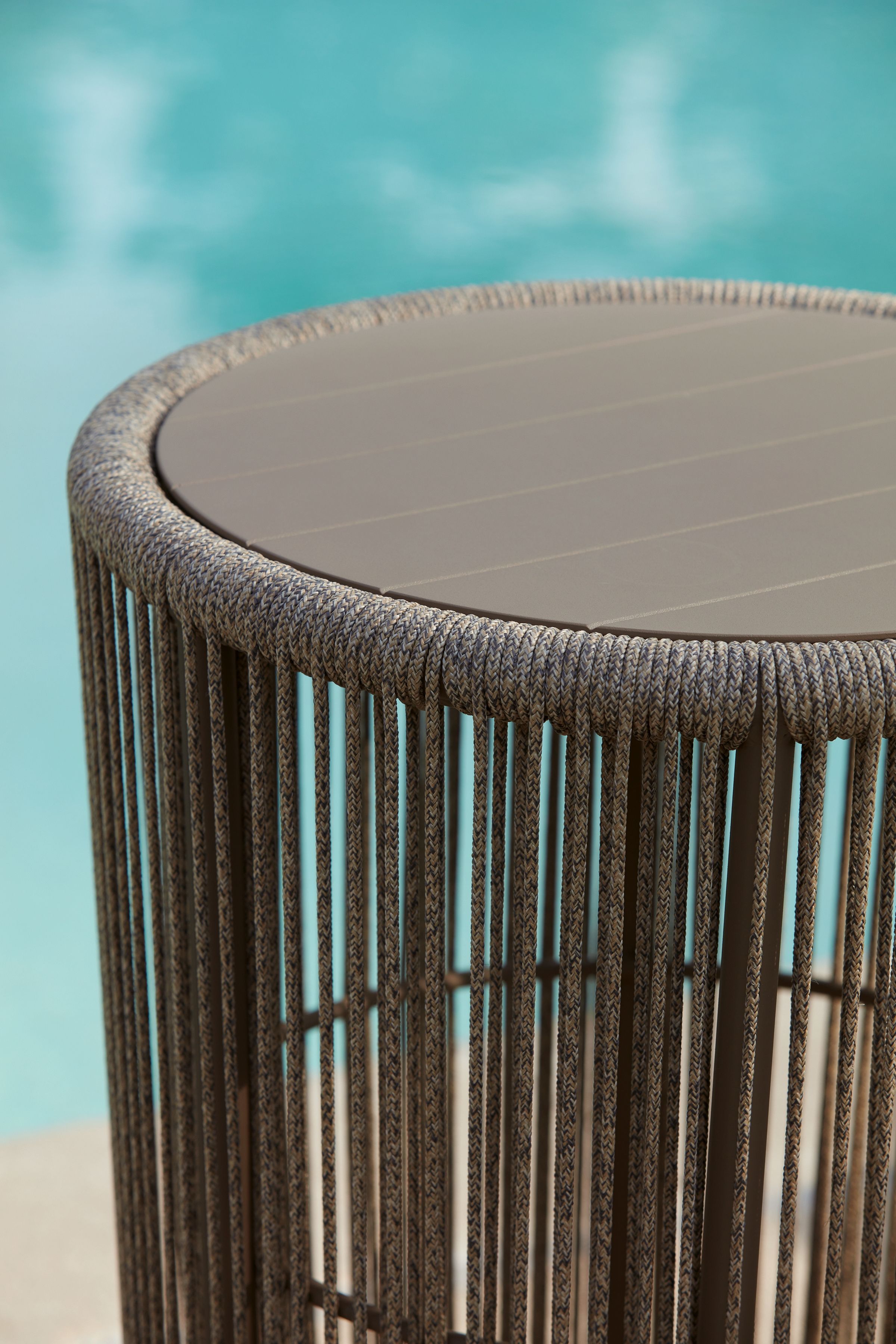 Ashley Furniture Majors Beach - Outdoor Table And 2 Chairs (Set of 3) - Beige - Image 8