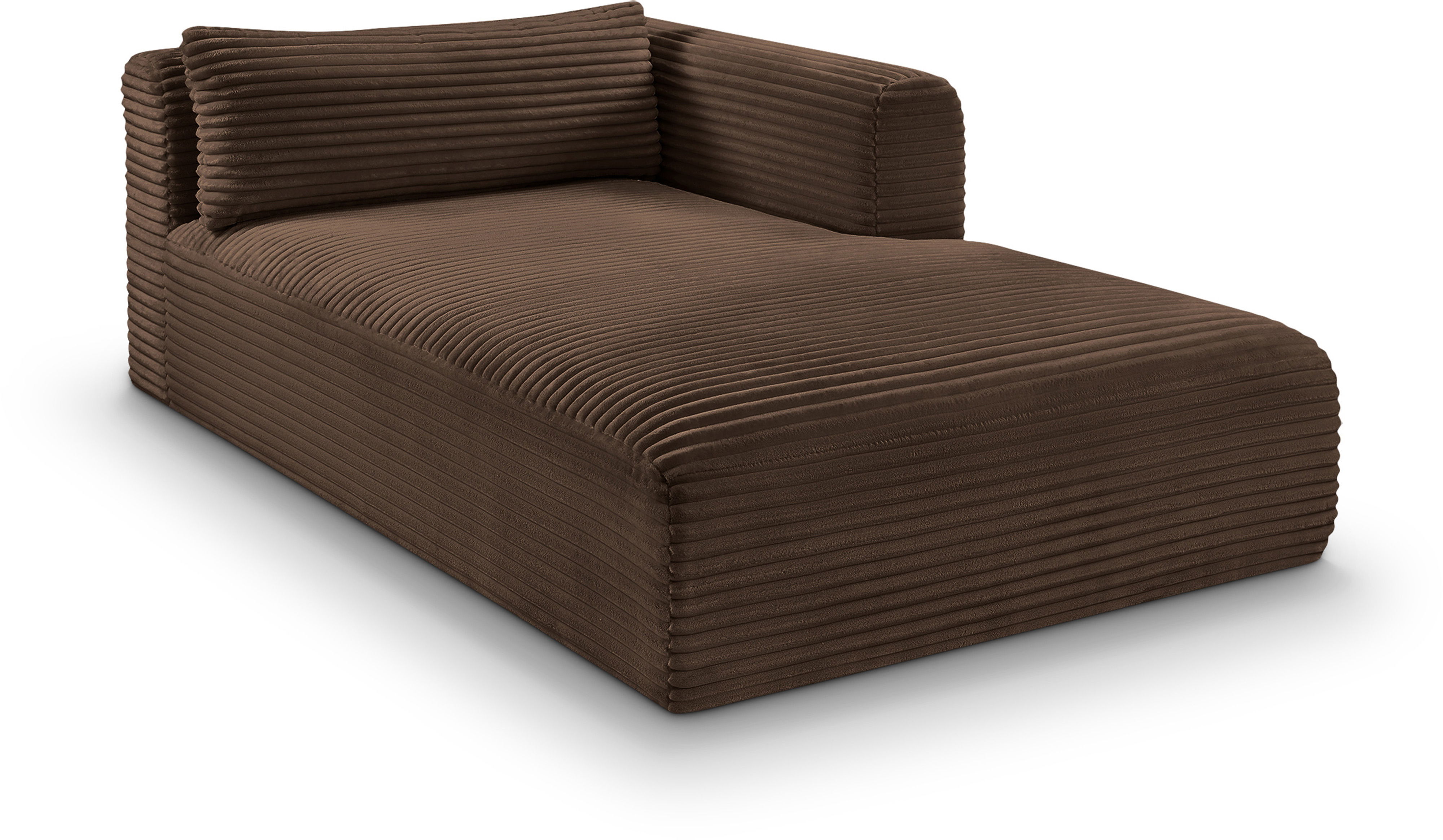 Shaggy - Chaise - Brown