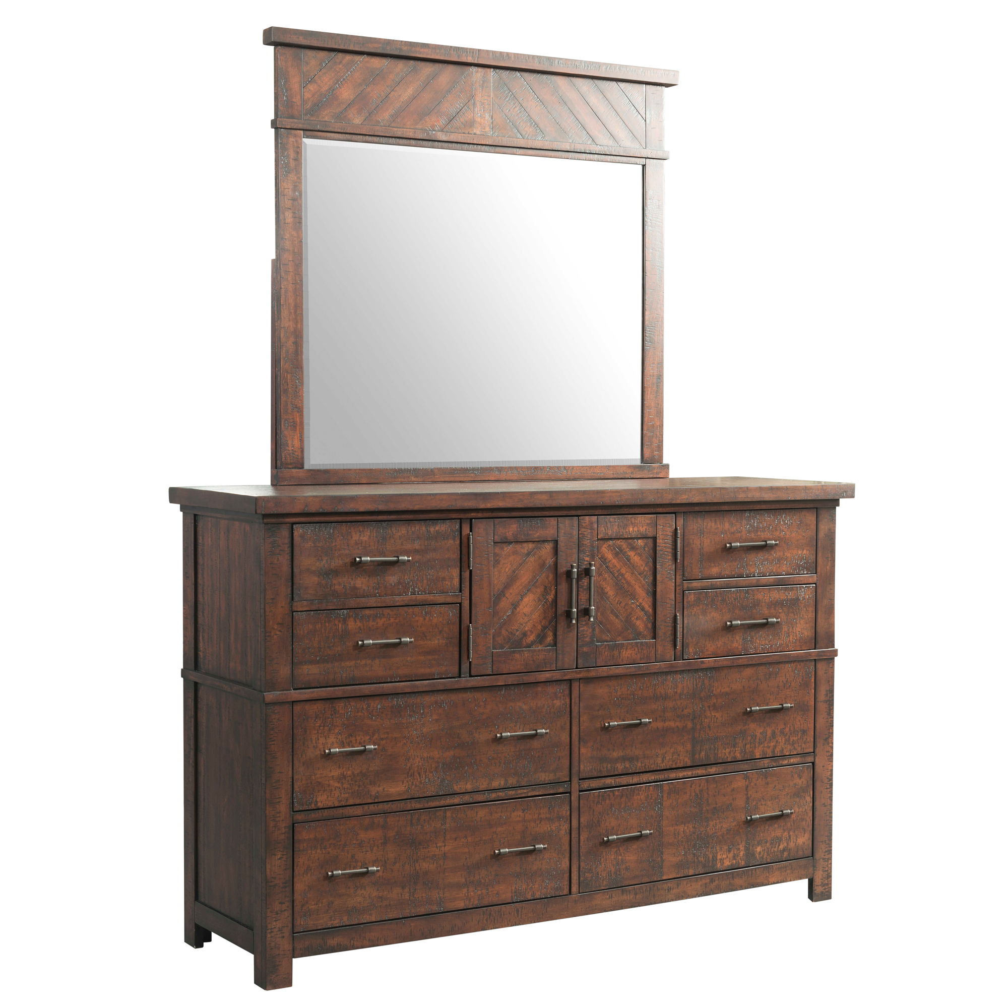 Dresser & Mirror Set