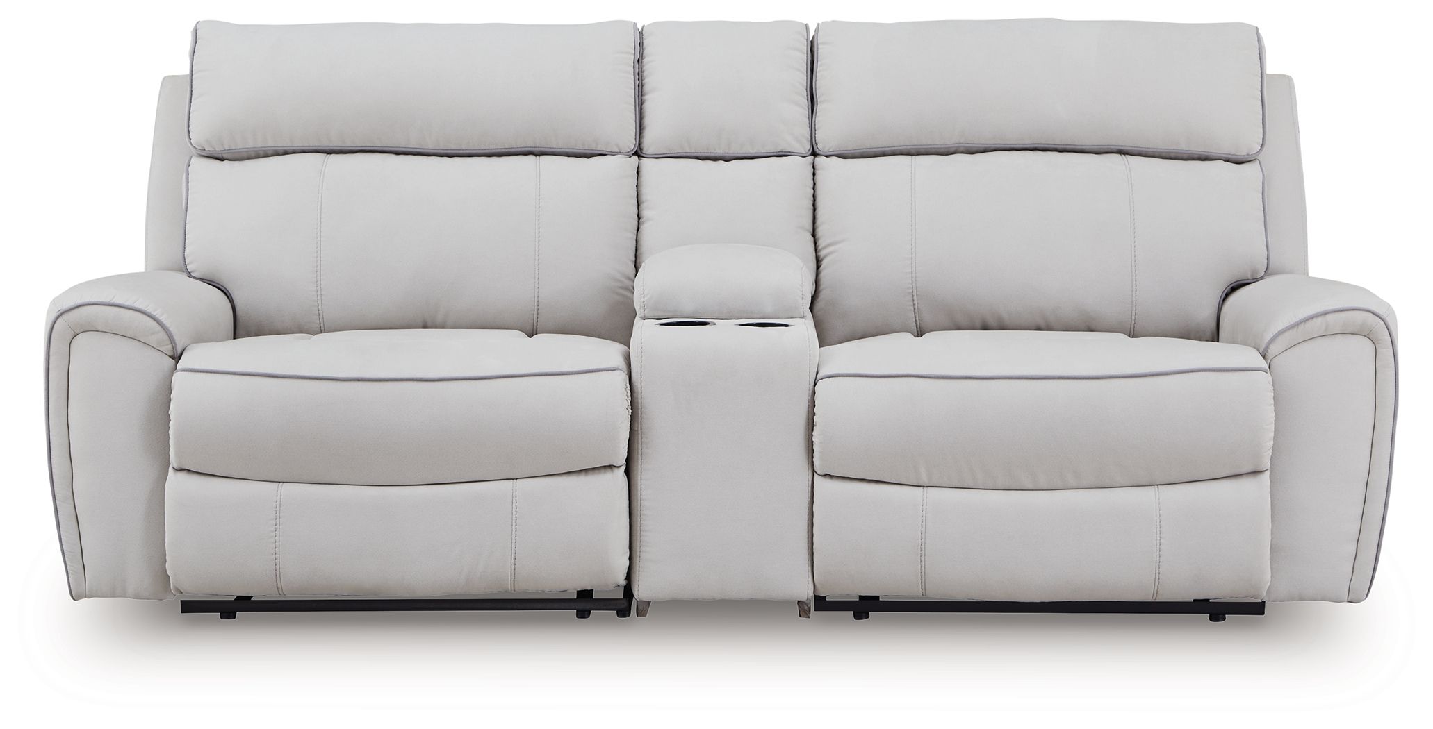 3 Pc · Power Reclining Sectional With Storage Console