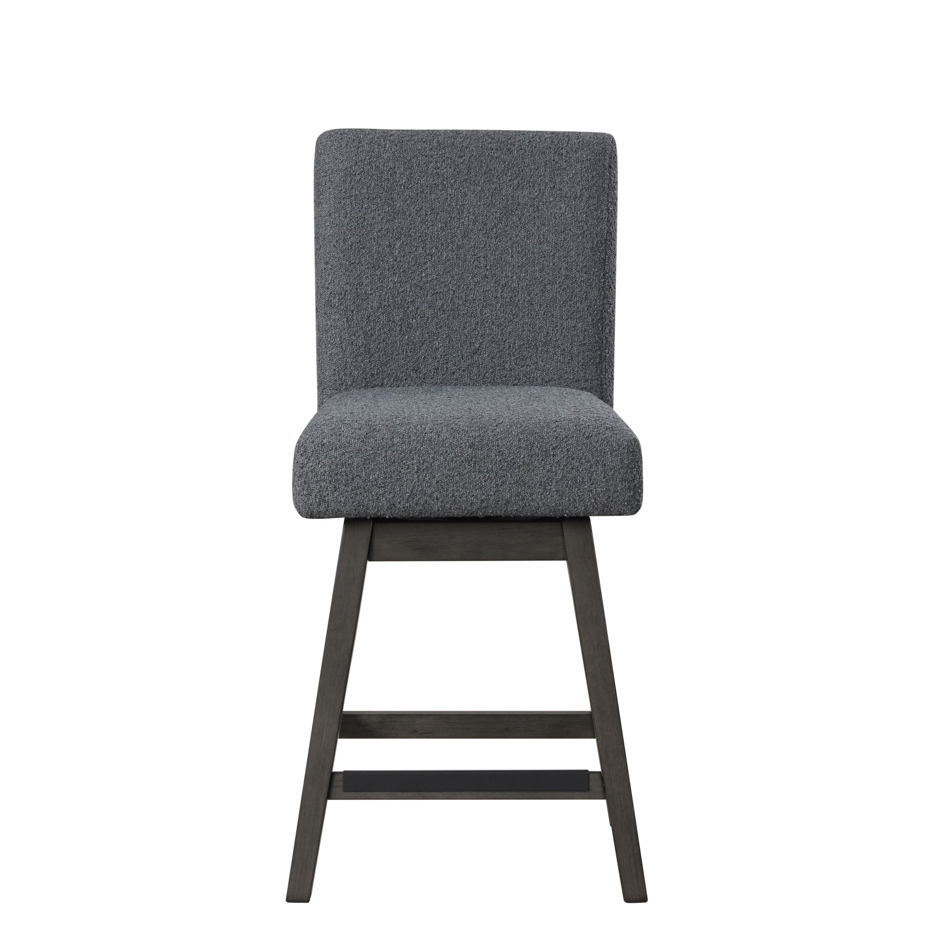 High Line - Swivel Counter Chair (Set of 2) - Gray