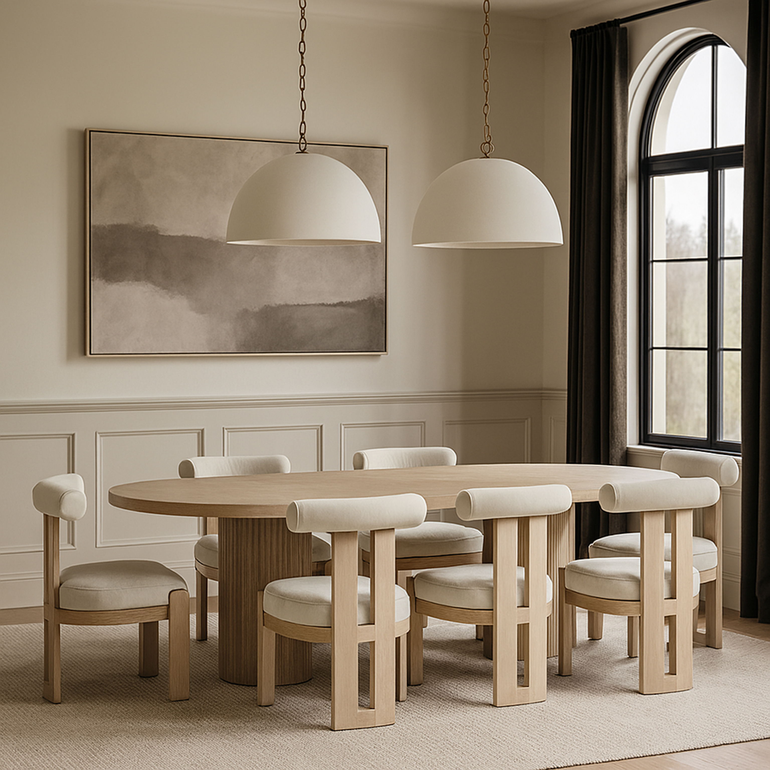 Arienzo - Performance Upholstered Dining Chair (Set of 2) - Cream