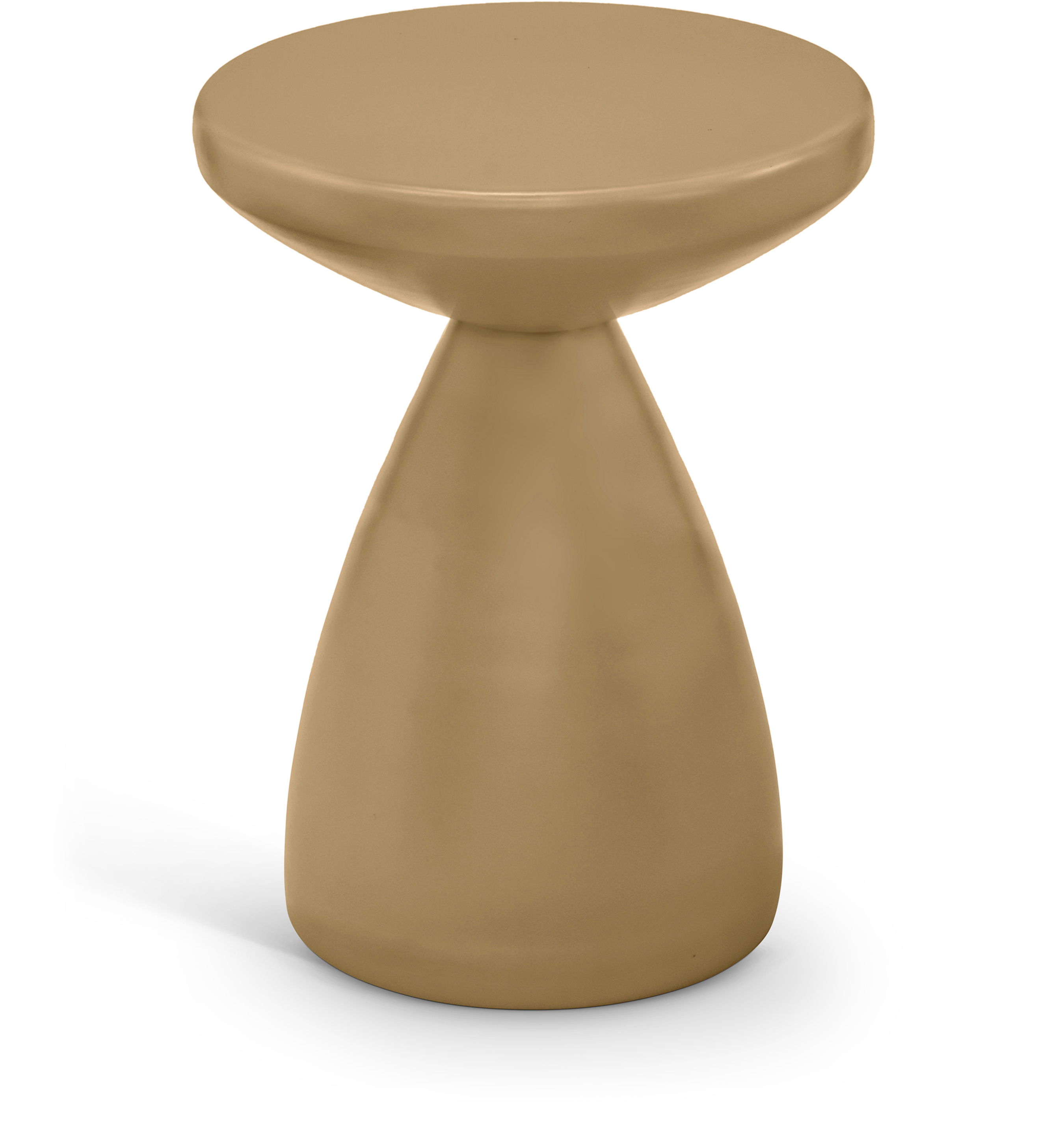 Anika - Iron End Table - Brown