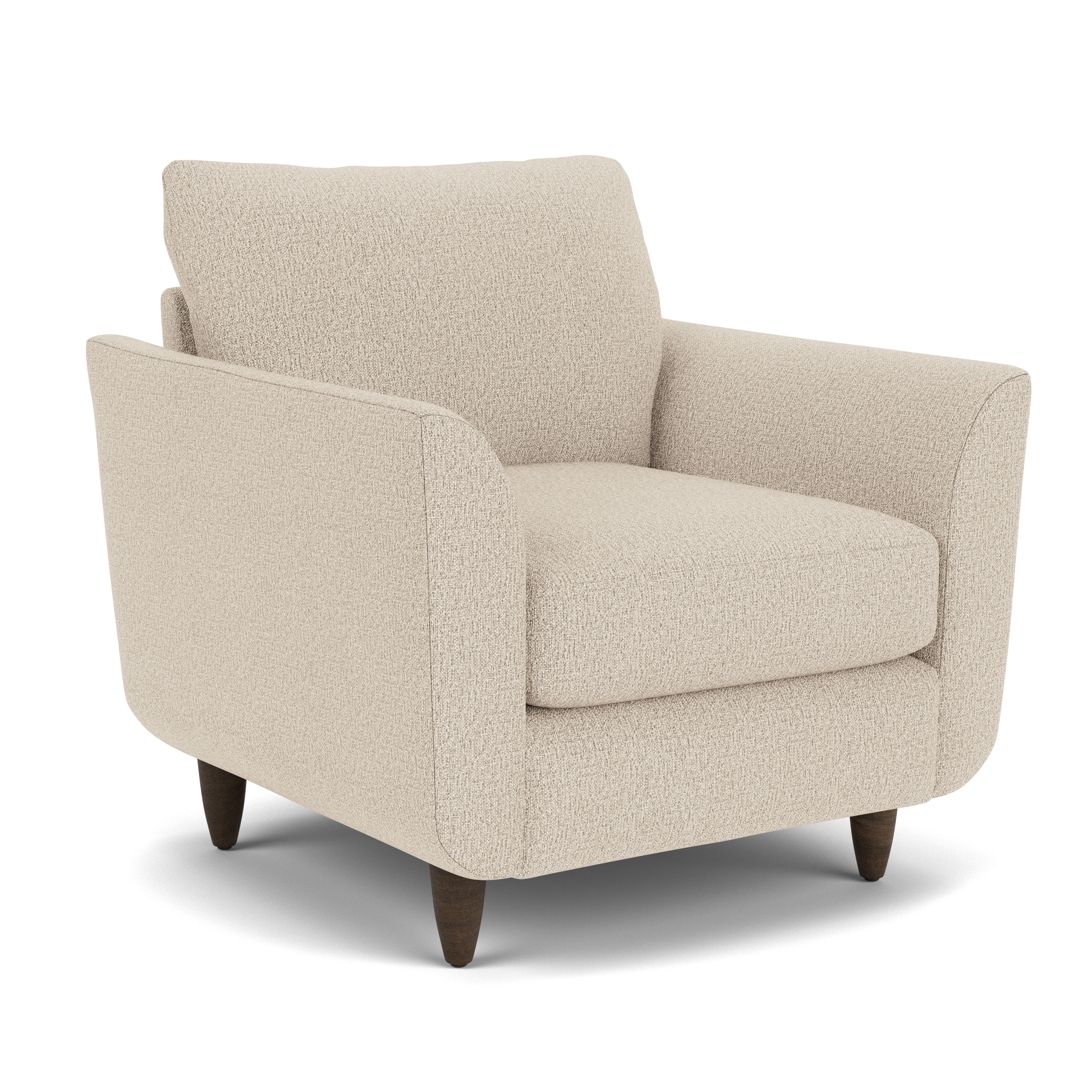 Mia - Fabric Chair, beige