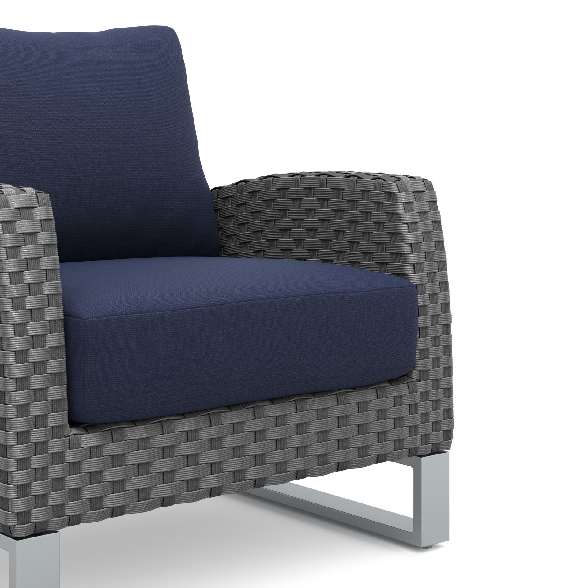 Fiji - Club Chairs (Set of 2) - Blue, blue, view 4