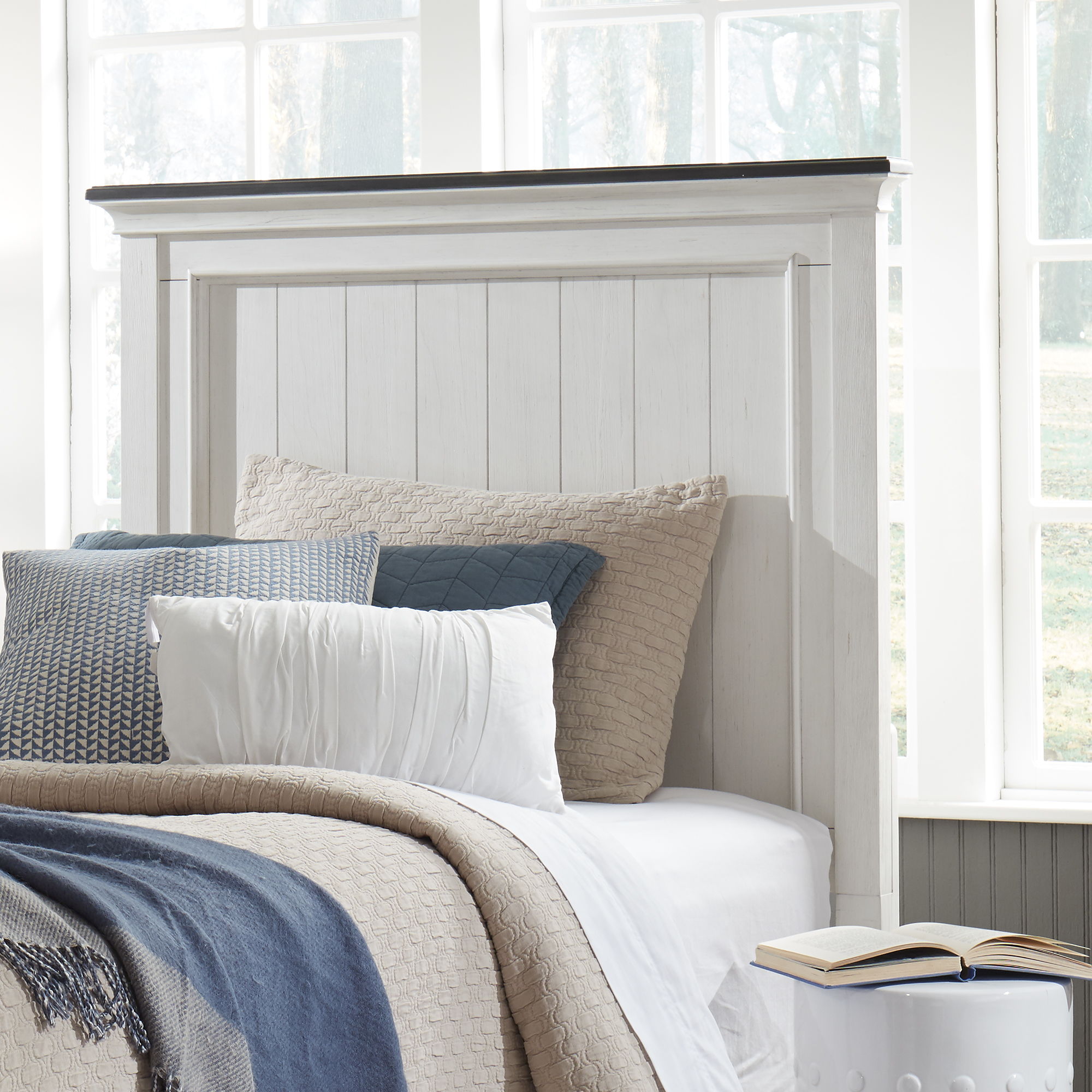 Liberty Furniture Allyson Park - Twin Panel Headboard - White