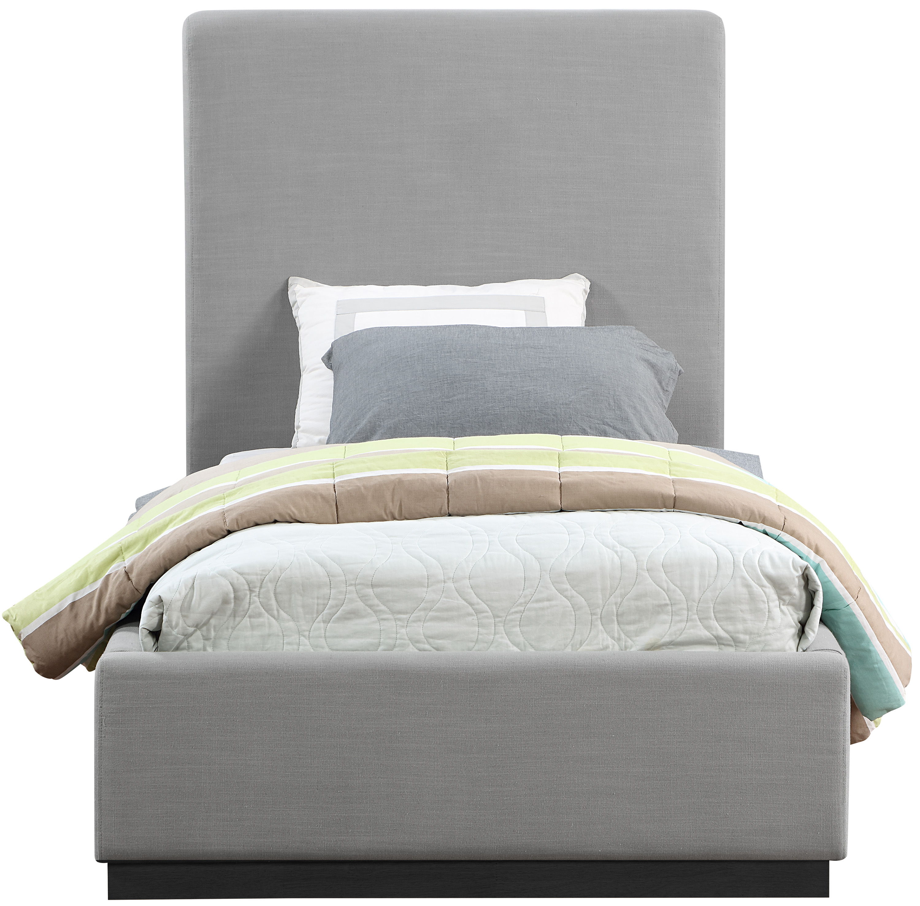 Alfie - Twin Bed - Gray