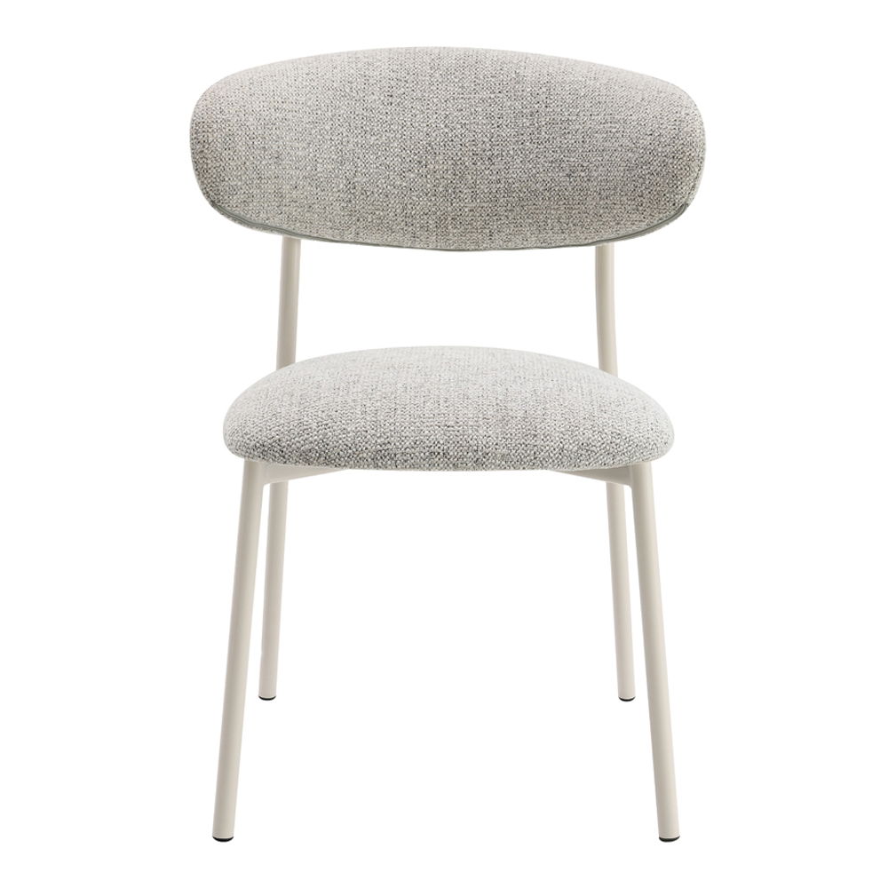 Kalam - Side Chair (Set of 2) - Gray Fabric & Beige, light gray, view 8