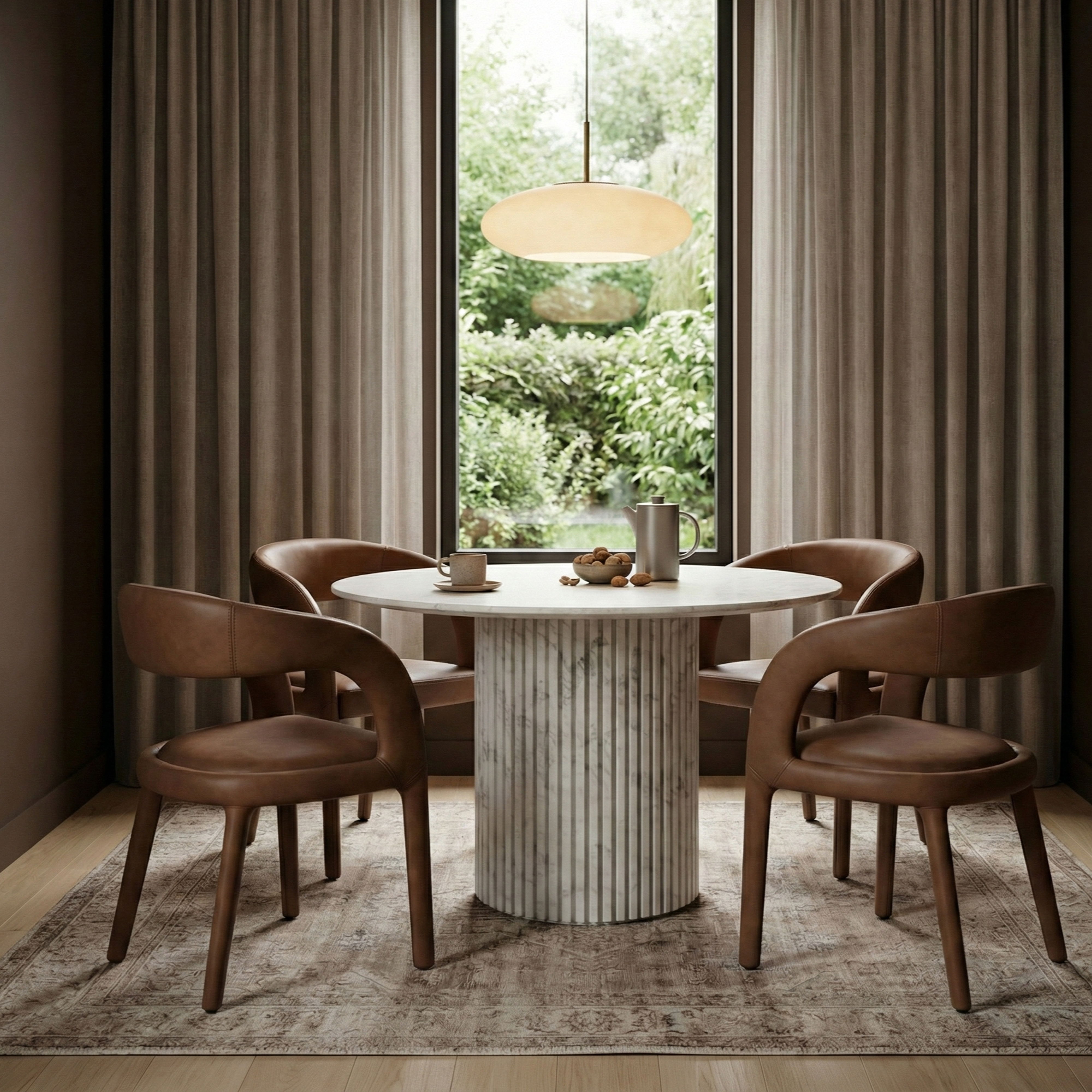 Sylvester - Dining Chair - Brown