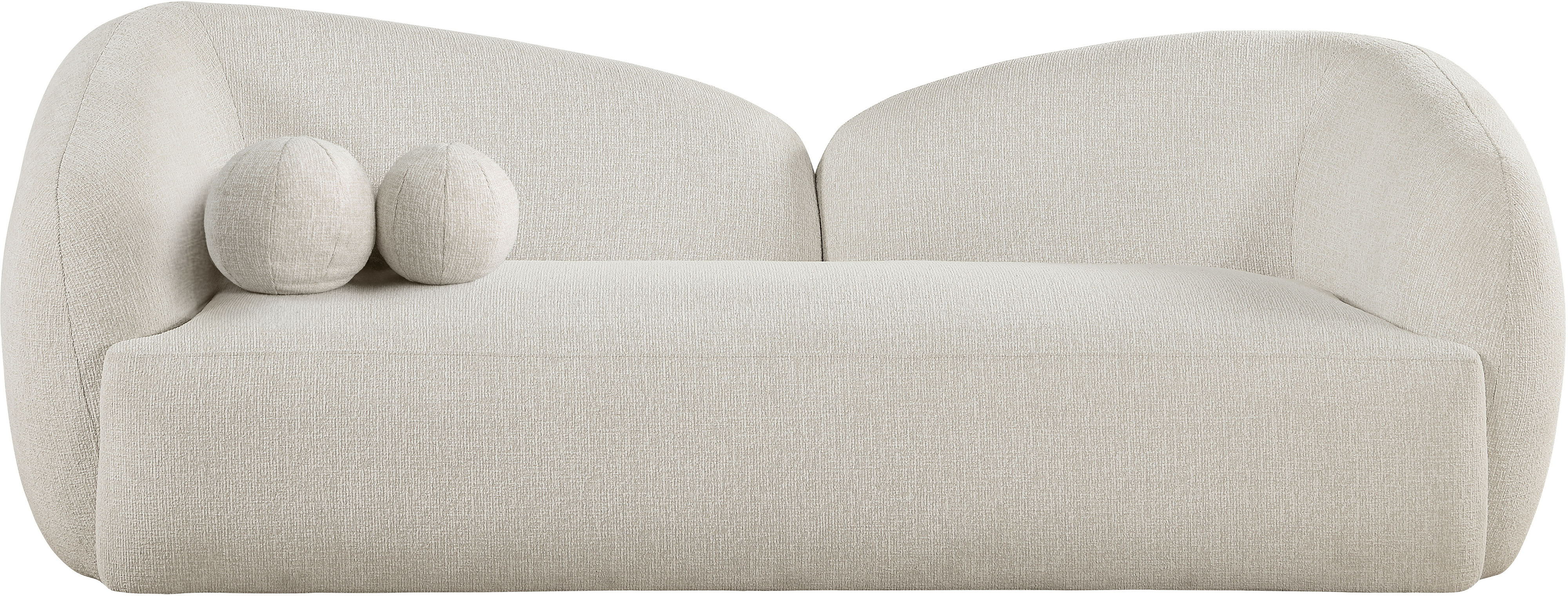 Elowen - Fabric Upholstered Sofa - Cream