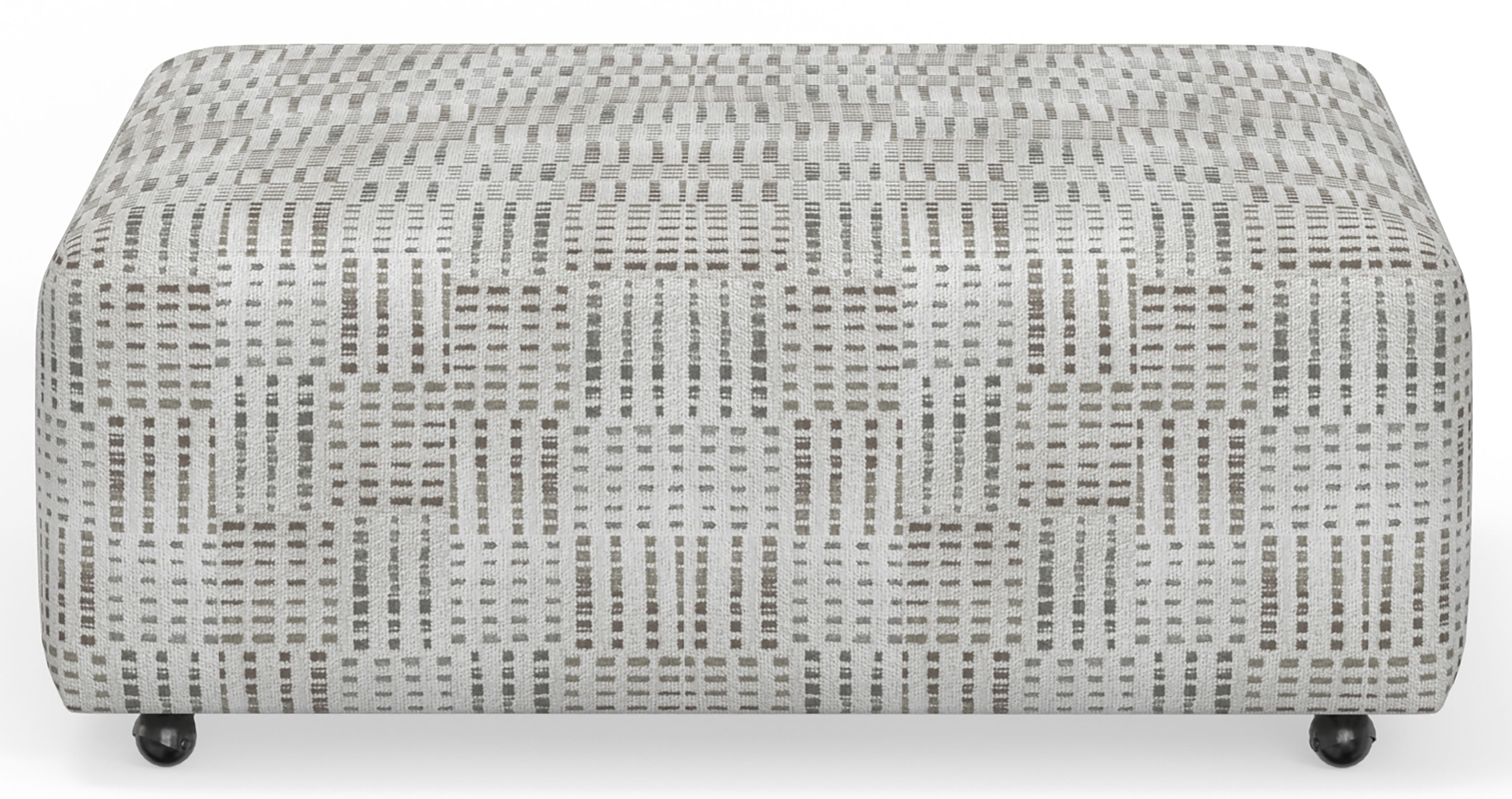 Kellen - Castered Cocktail Ottoman - Woodlands