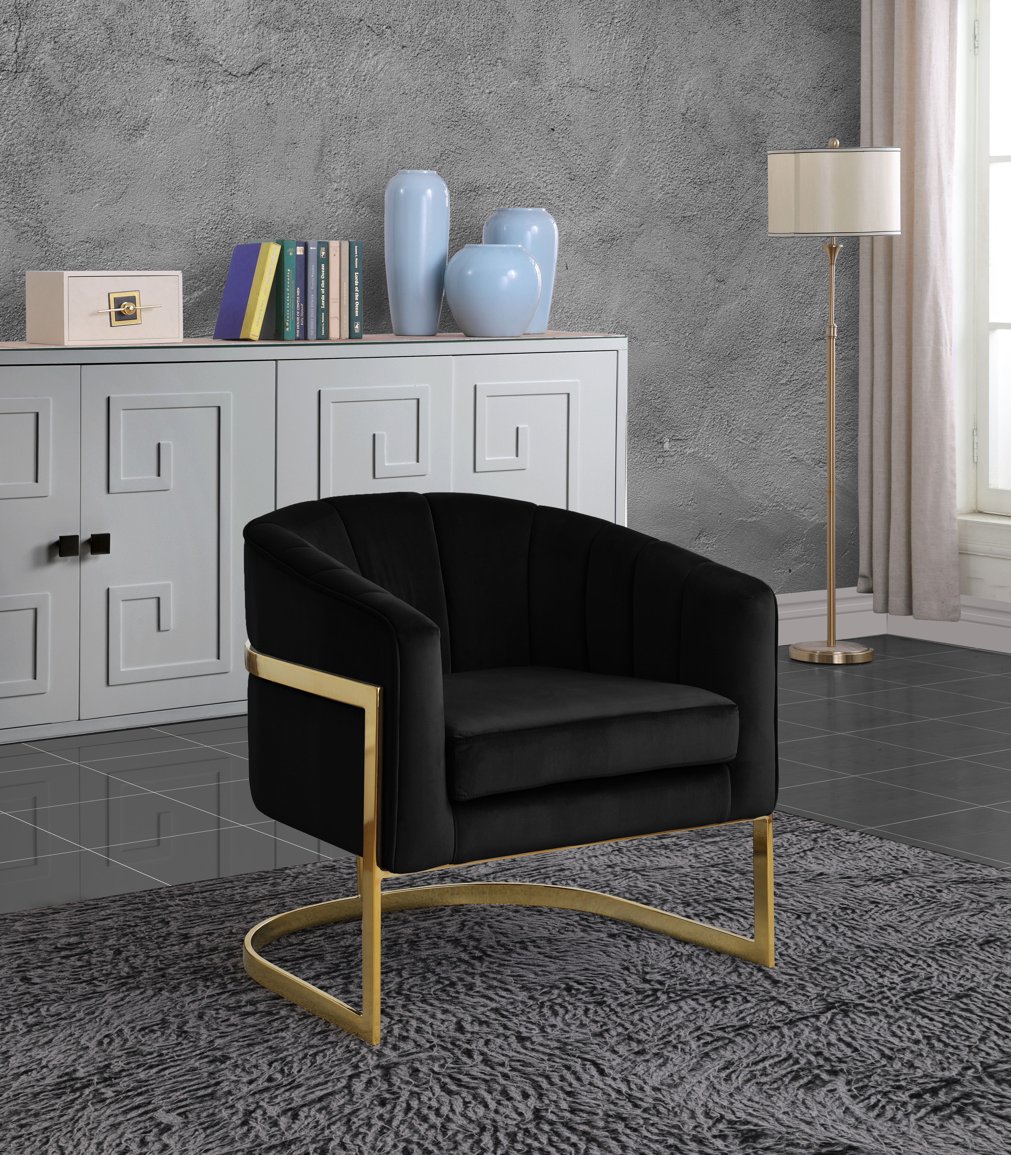 Carter - Accent Chair - Black