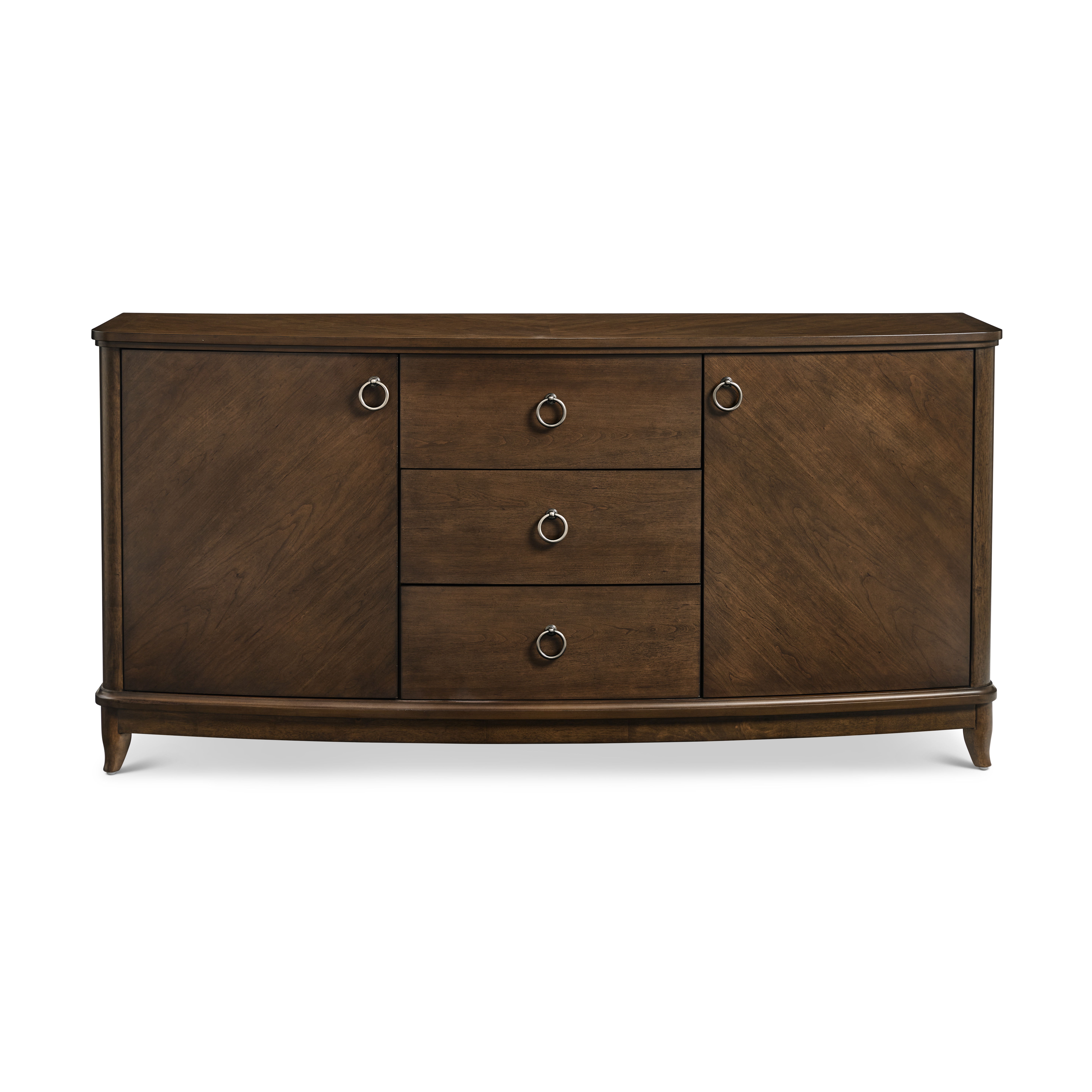 Bellevue - Console, dark brown, view 3
